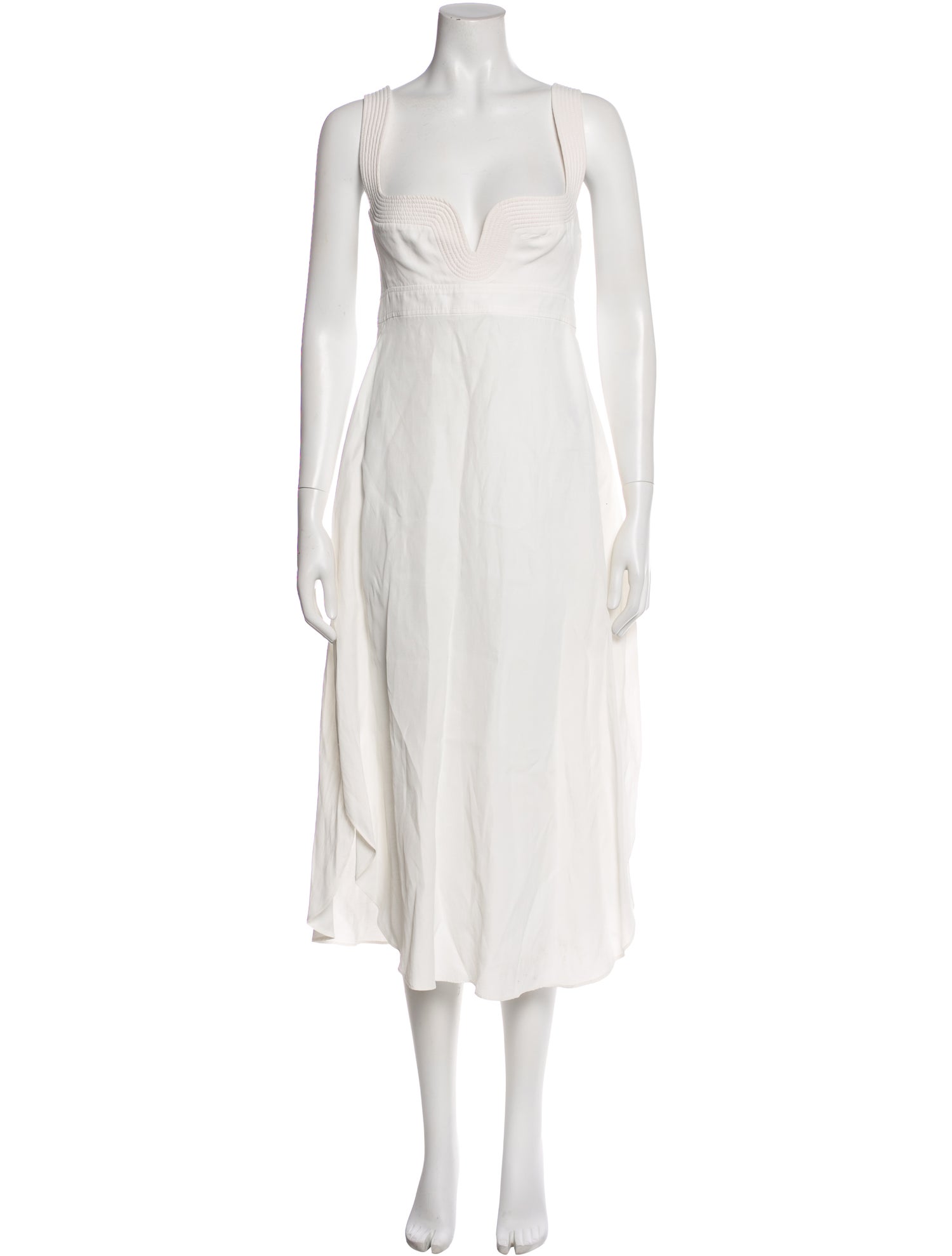 Stella McCartney Square Neckline Long Dress