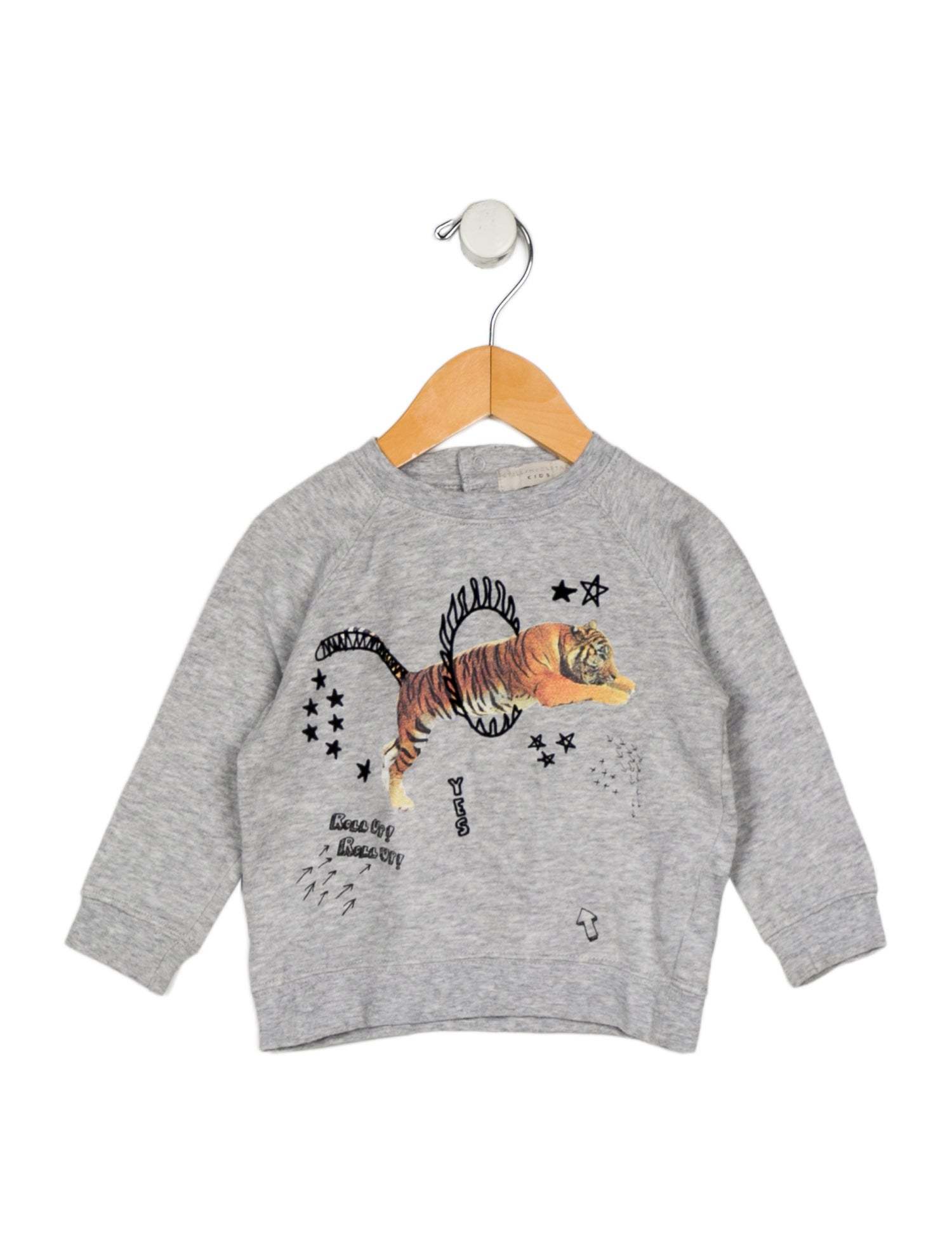 Stella McCartney Infant Girls' Graphic Long Sleeve Top