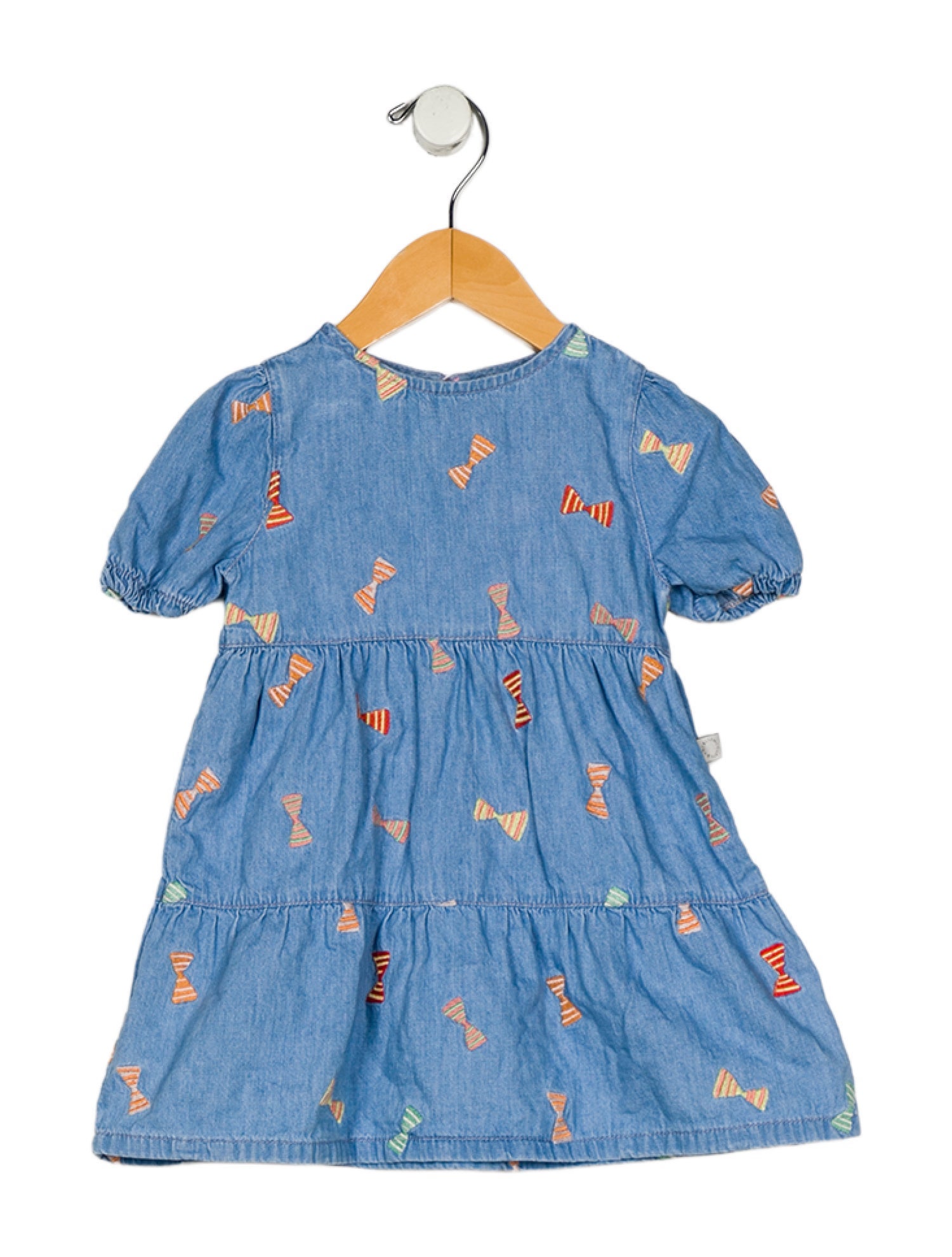 Stella McCartney Infant Girls' Embroidered Denim Dress