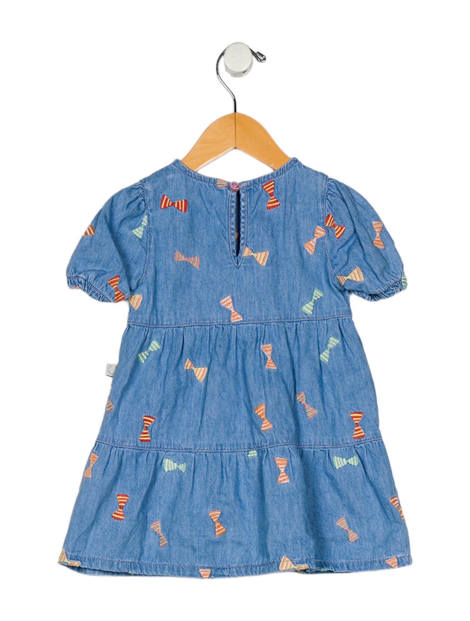 Stella McCartney Infant Girls' Embroidered Denim Dress