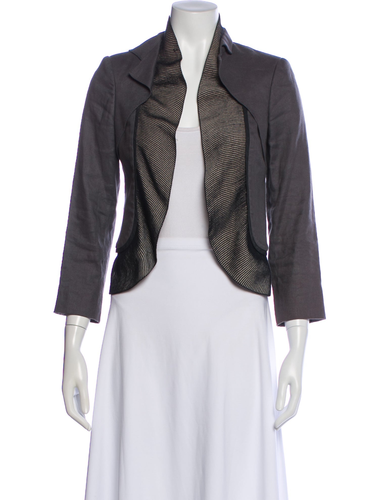 Stella McCartney Linen Striped Bolero