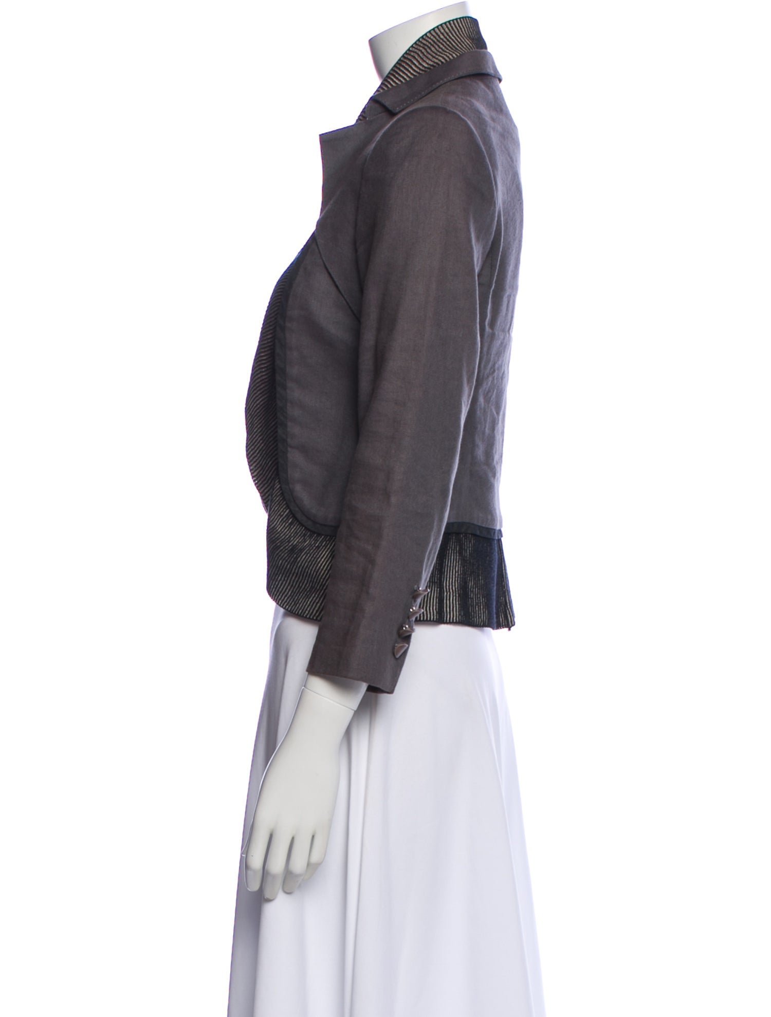 Stella McCartney Linen Striped Bolero