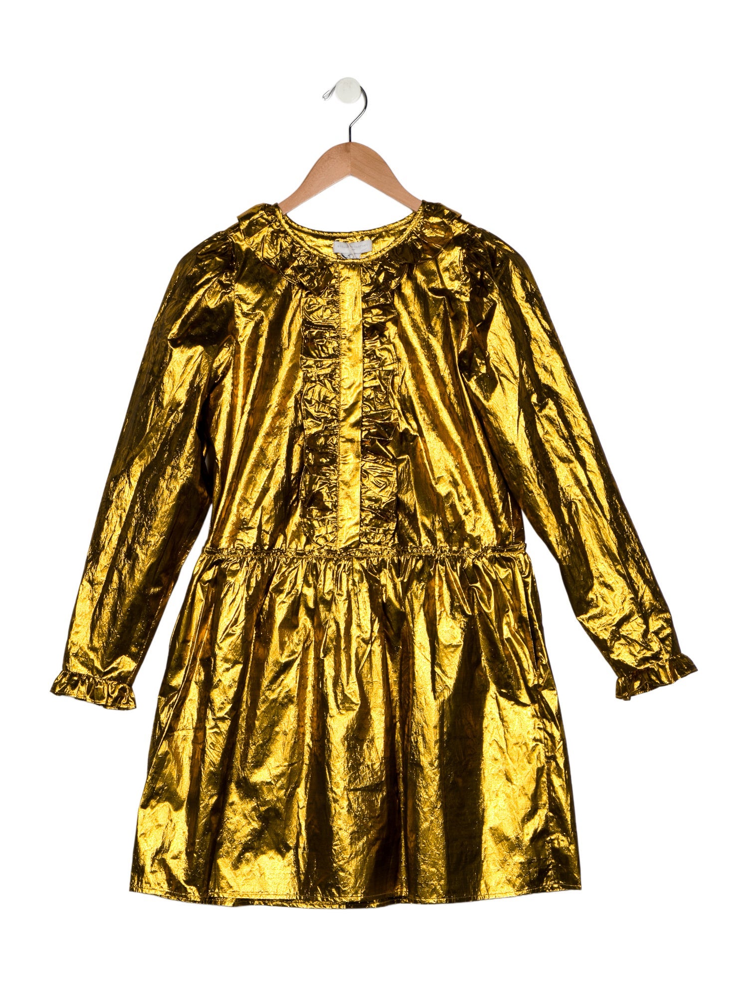 Stella McCartney Kids Girls Metallic Dress w/Tags
