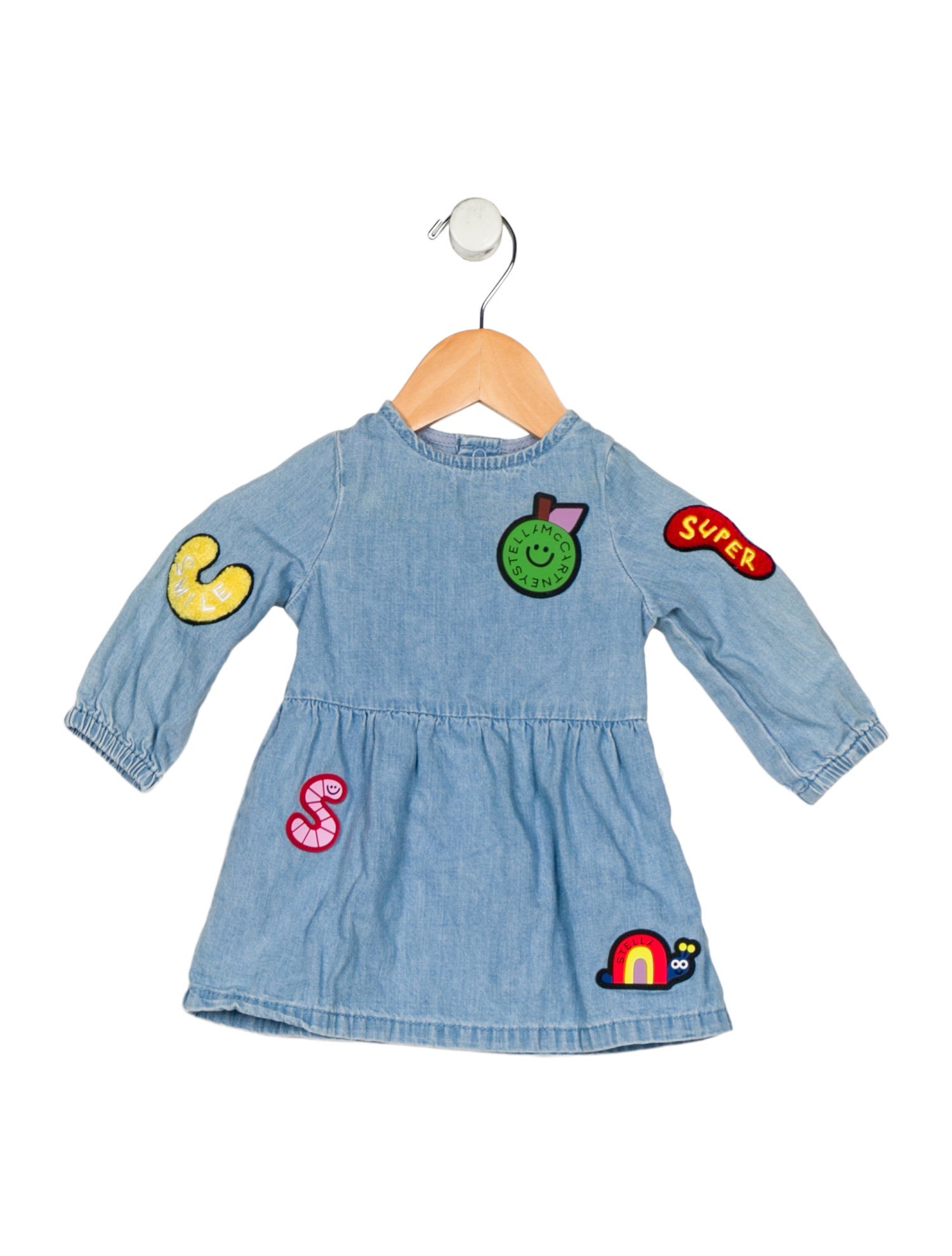 Stella McCartney Infant Girls Denim Dress