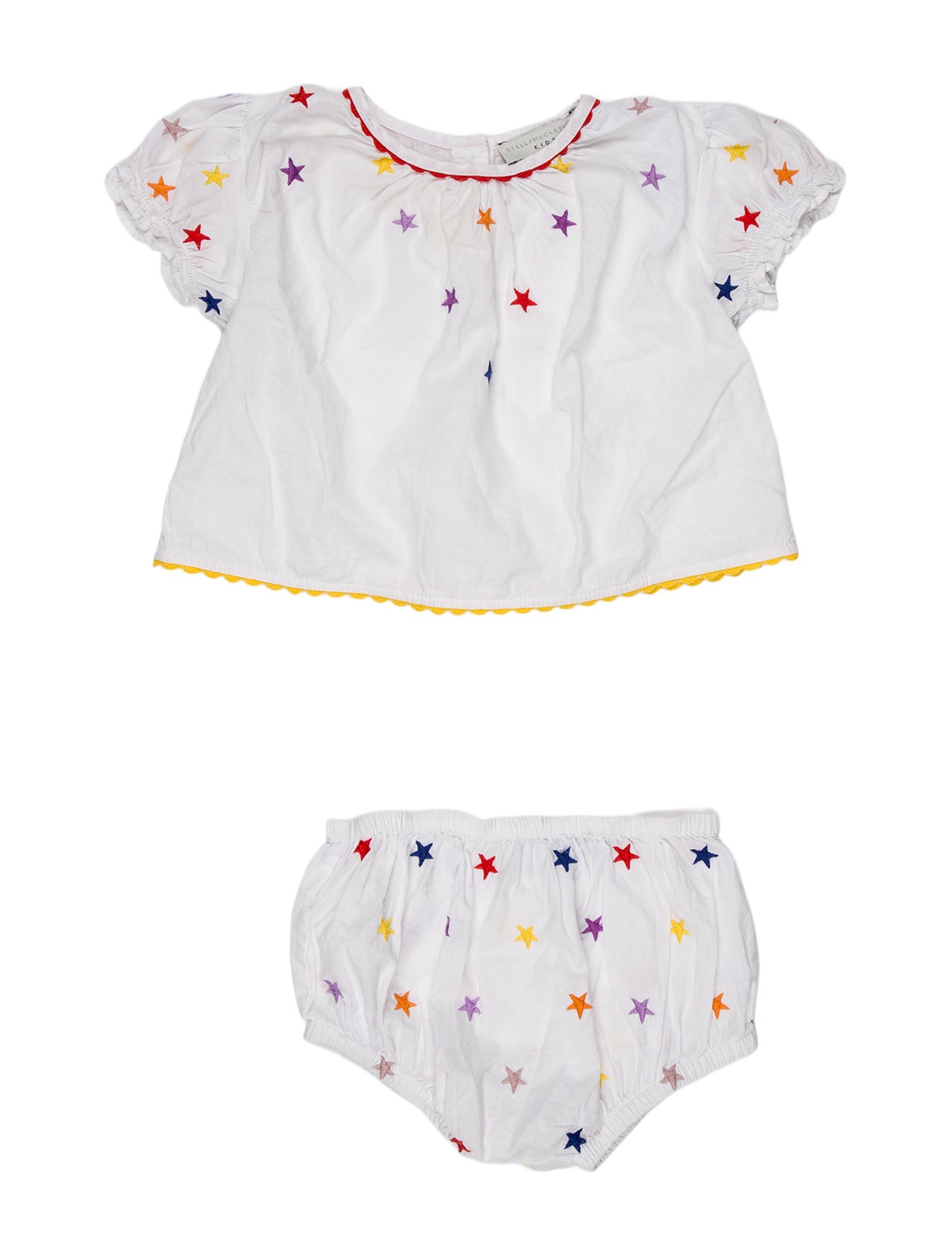 Stella McCartney Infant Girls' "Star " Pattern Bloomer Set