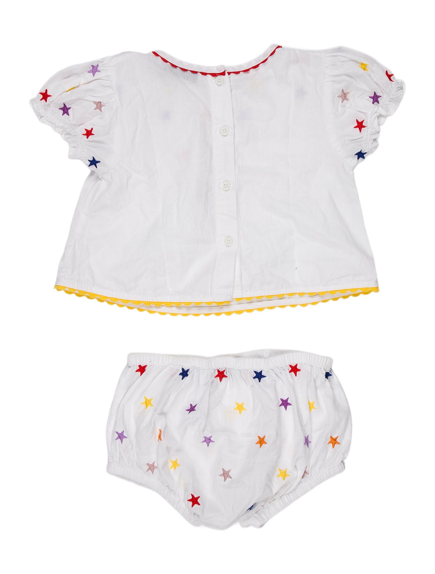 Stella McCartney Infant Girls' "Star " Pattern Bloomer Set