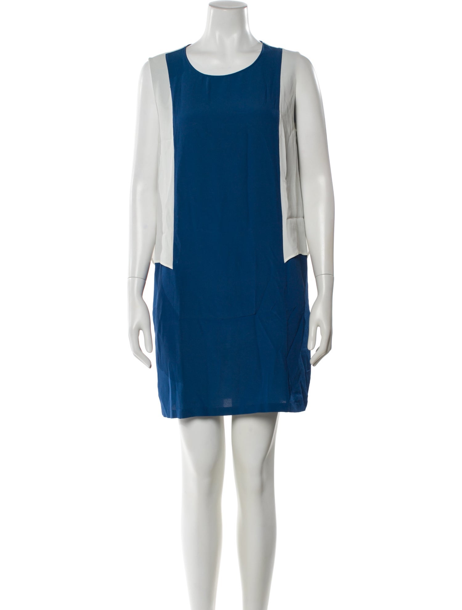 Stella McCartney Colorblock Pattern Crew Neck Top