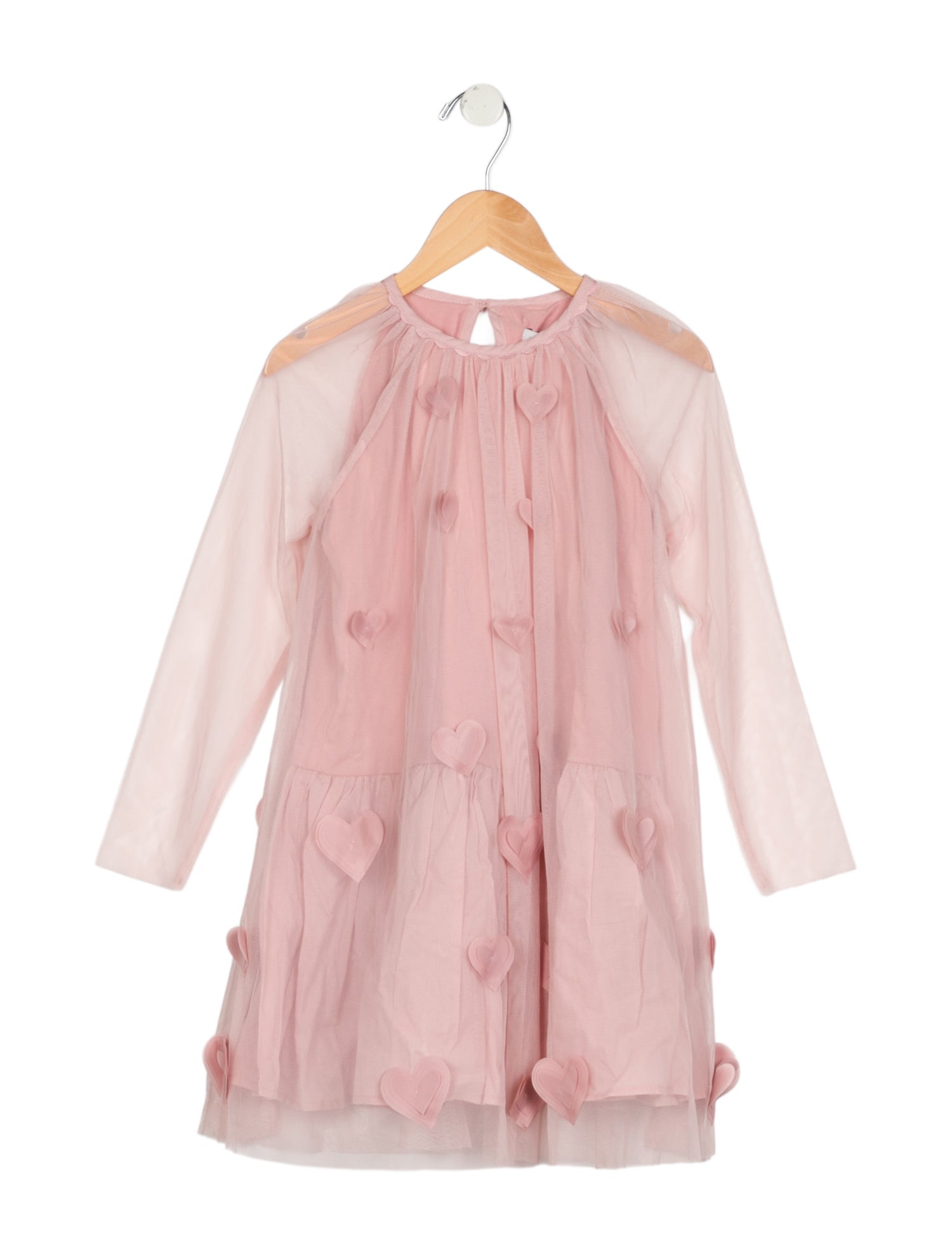 Stella McCartney Girls' Long Sleeve Tulle Dress w/Tags
