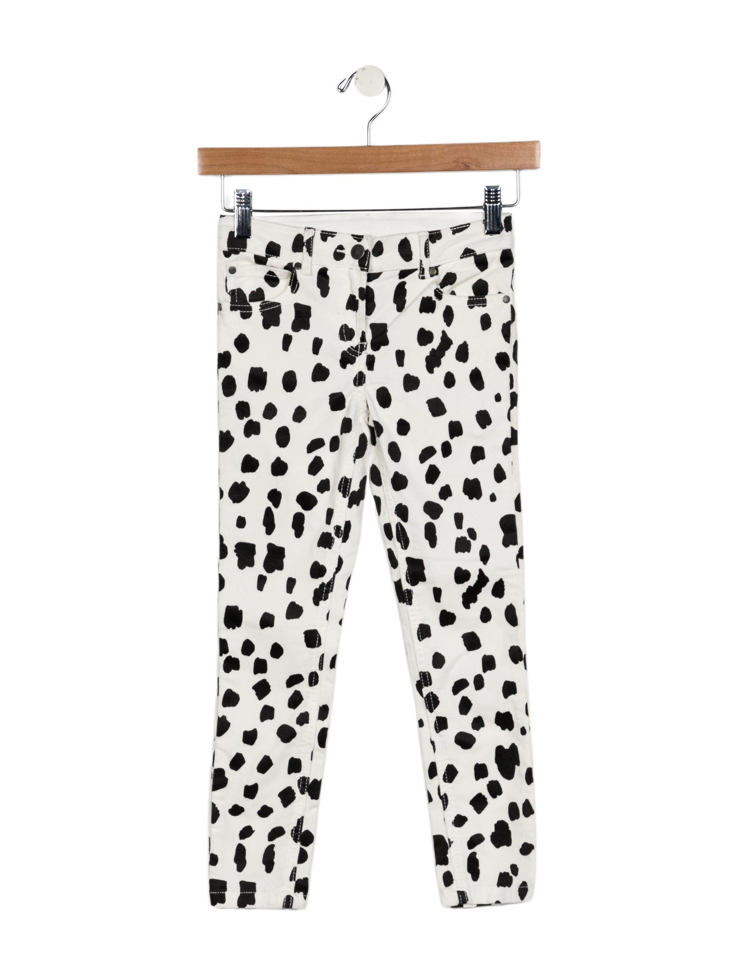 Stella McCartney Girls Animal Print Jeans w/Tags