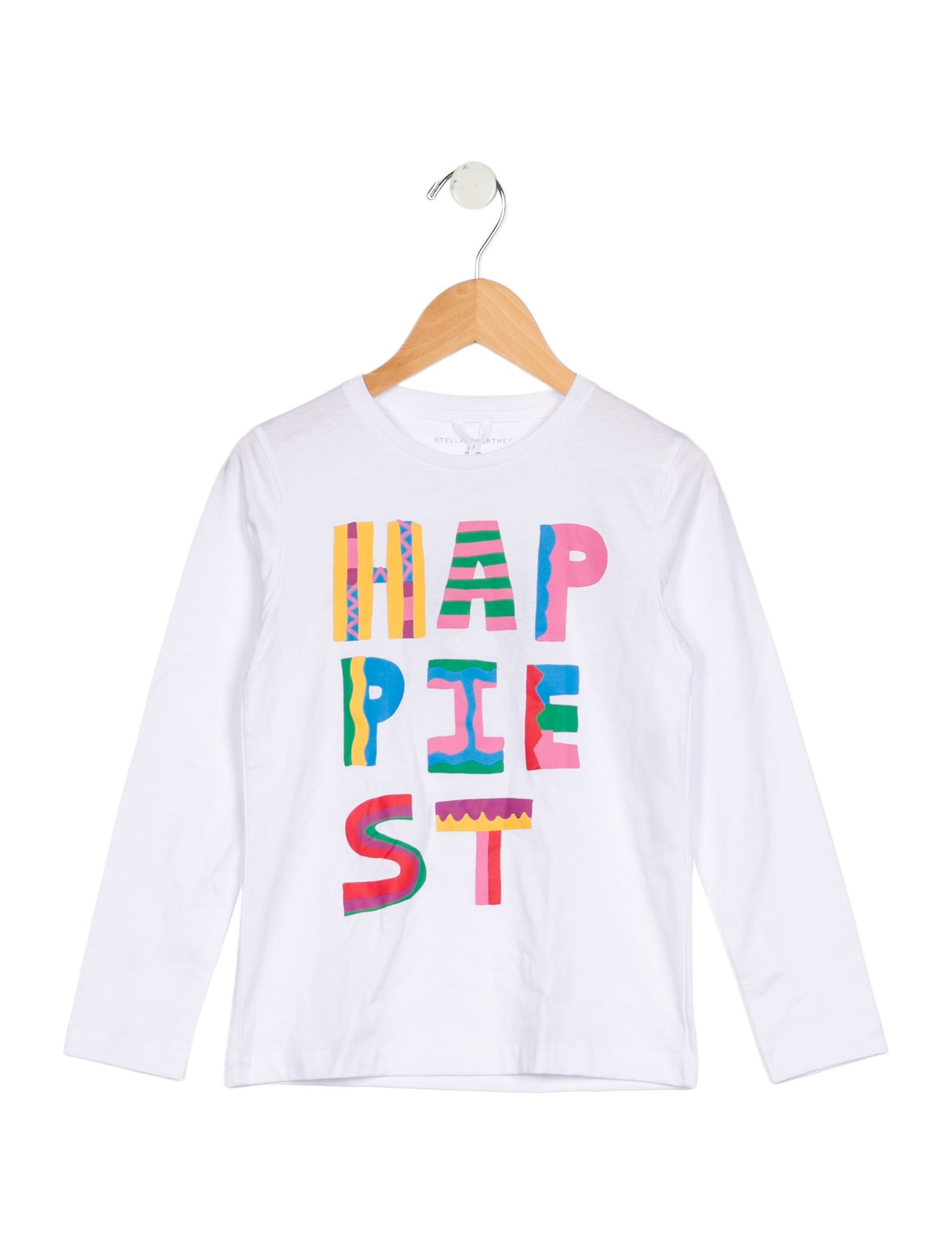Stella McCartney Girls' Printed Long Sleeve Crewneck Top w/Tags