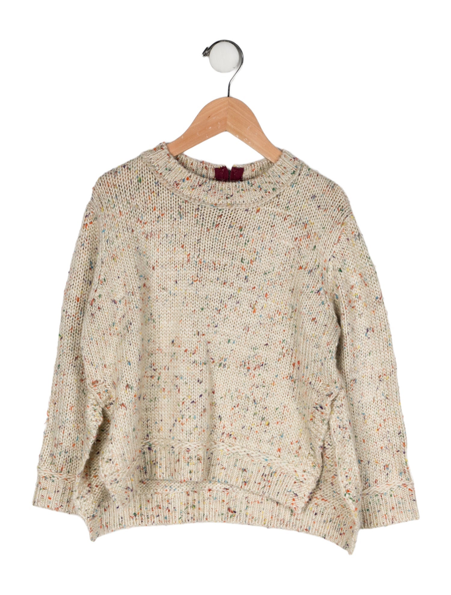 Stella McCartney Toddler Girls' Patterned Woven Sweater