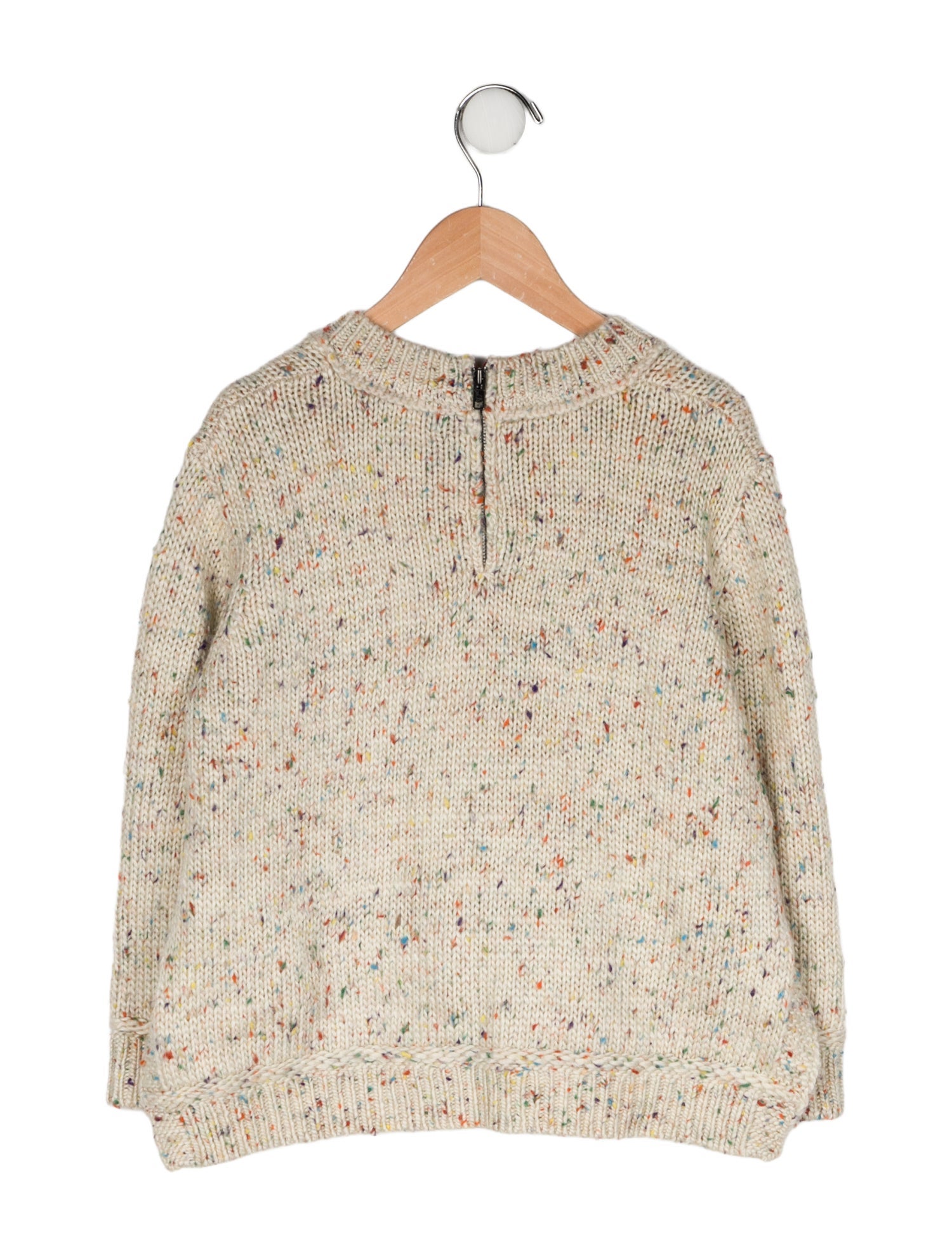 Stella McCartney Toddler Girls' Patterned Woven Sweater