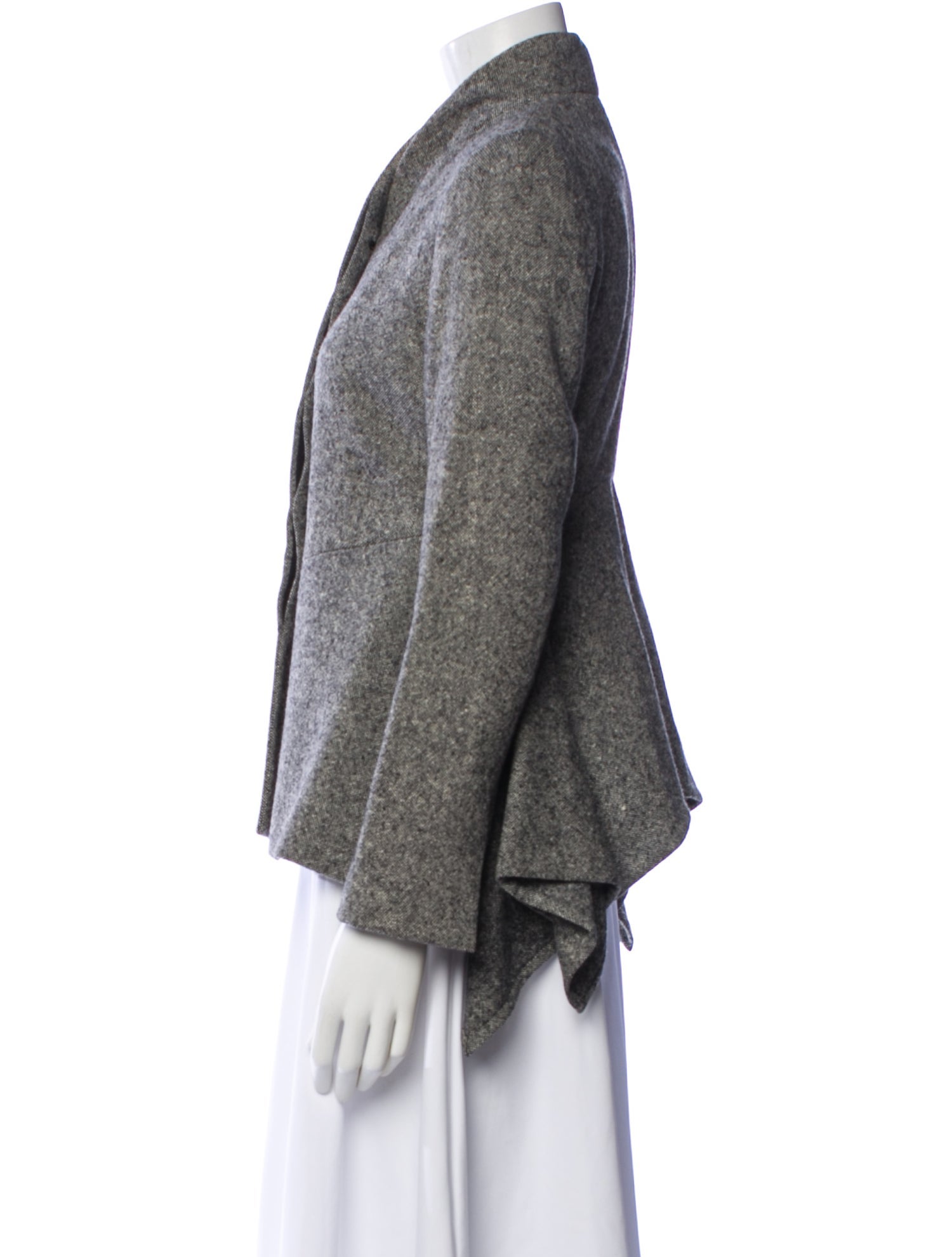 Stella McCartney Wool Tweed Pattern Blazer