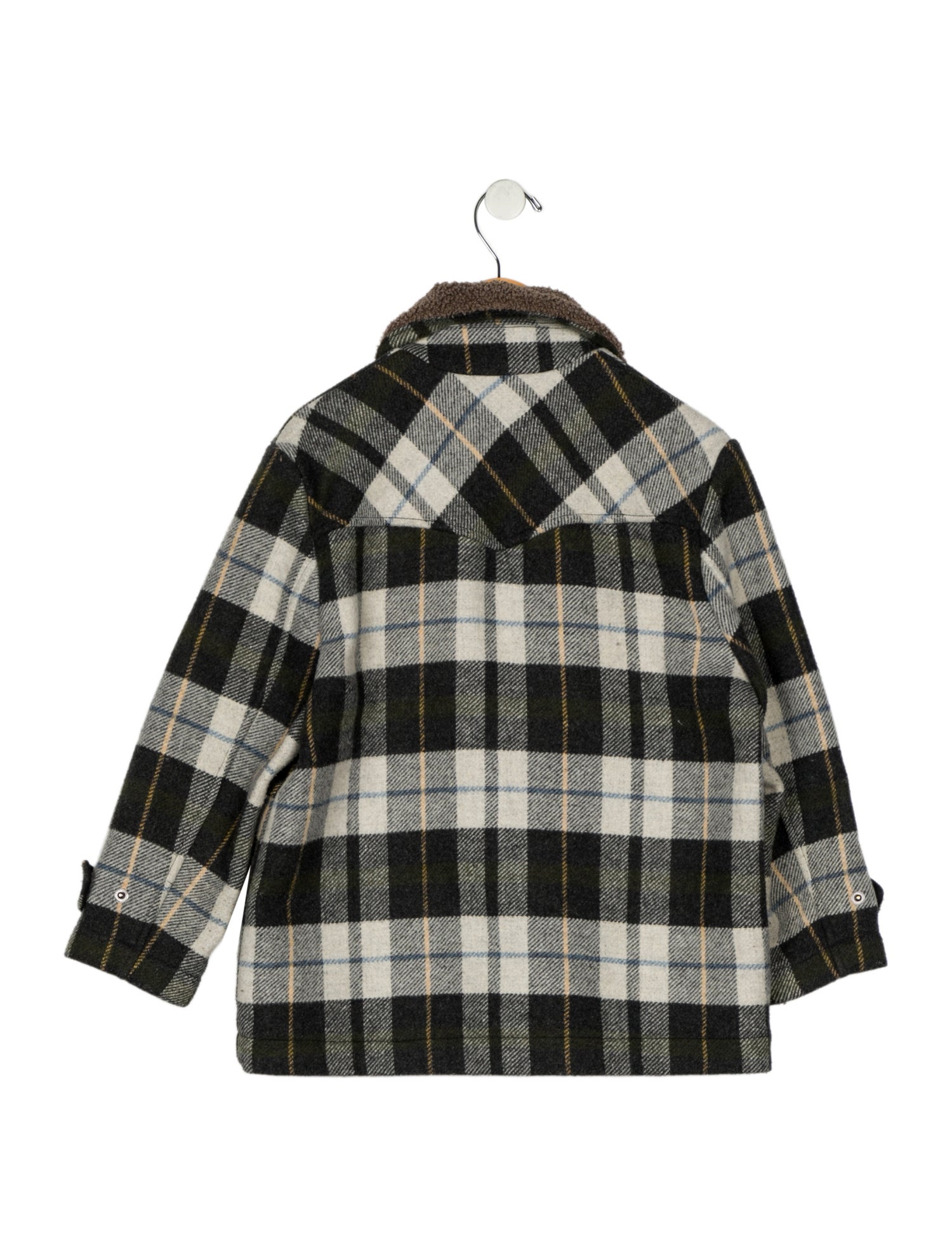 Stella McCartney Boys' Plaid Knit Jacket