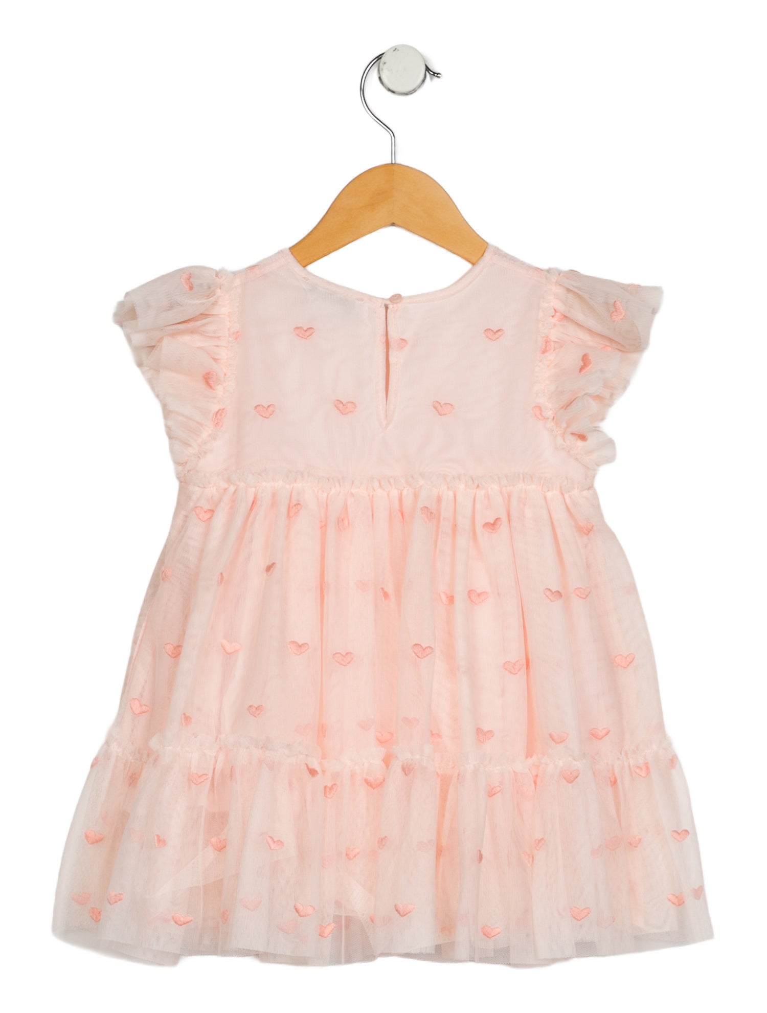 Stella McCartney Toddler Girls Ruffle Embellished Pattern Printed Dress