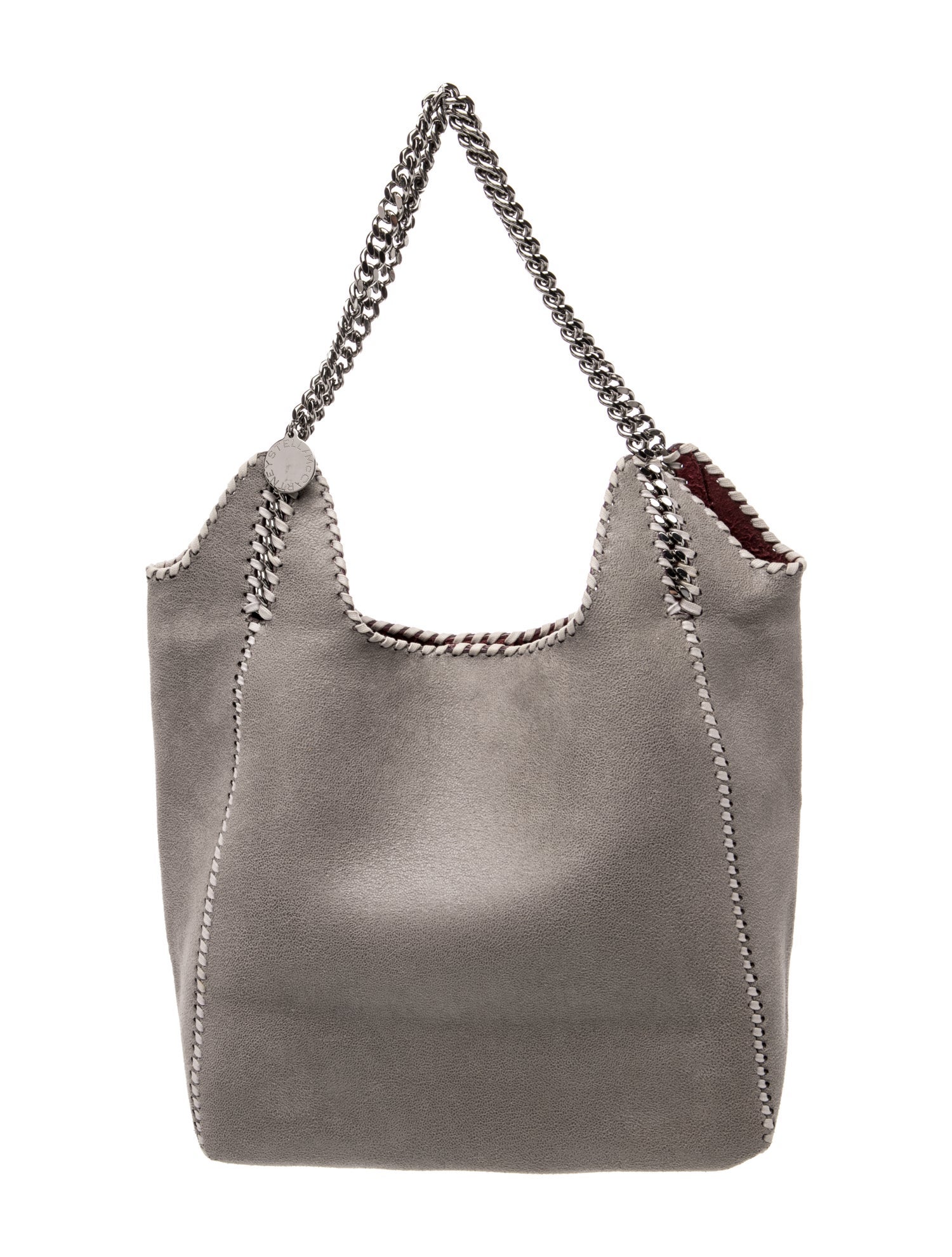 Stella McCartney Vegetarian Suede Shoulder Bag