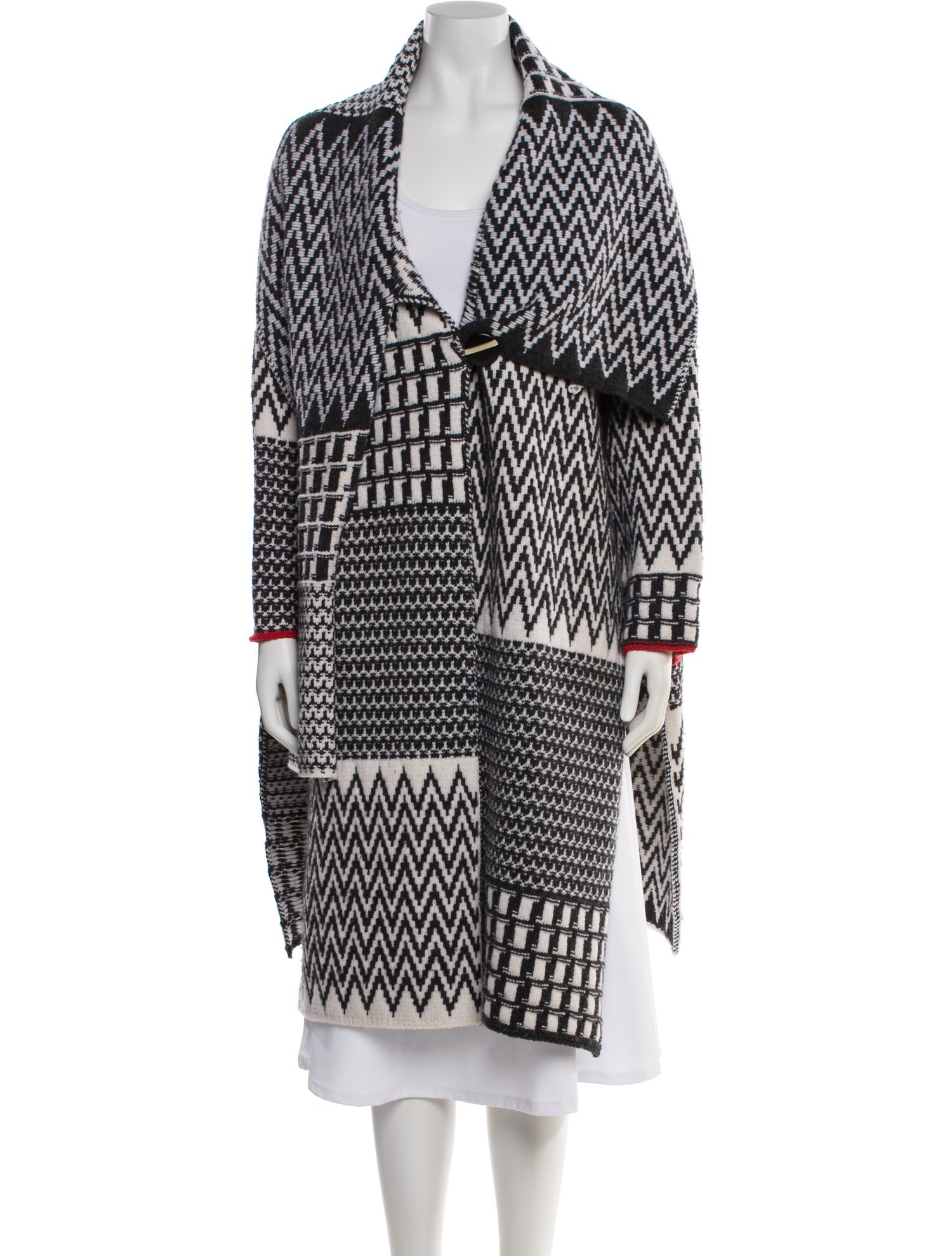 Stella McCartney Virgin Wool Houndstooth Print Jacket w/ Tags