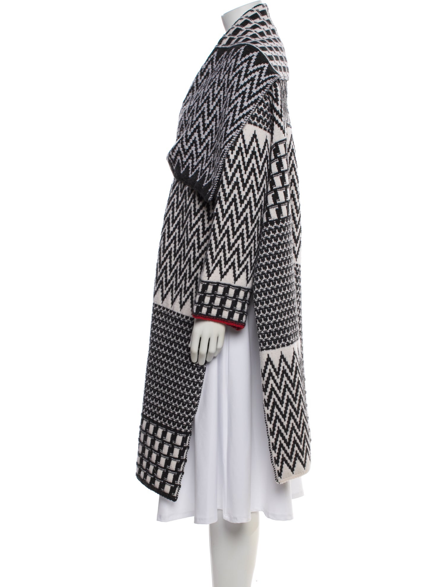 Stella McCartney Virgin Wool Houndstooth Print Jacket w/ Tags