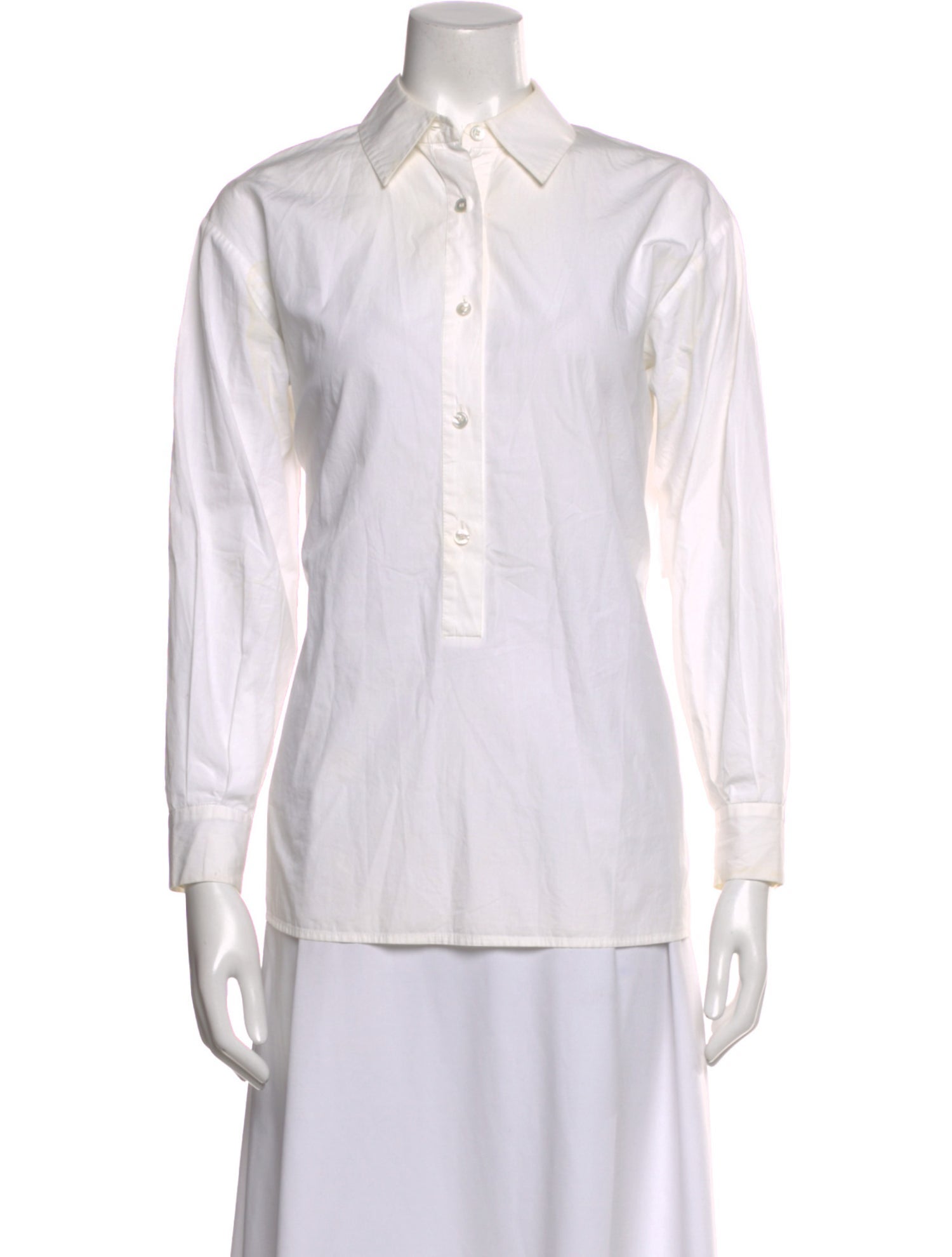 Stella McCartney Long Sleeve Button-Up Top