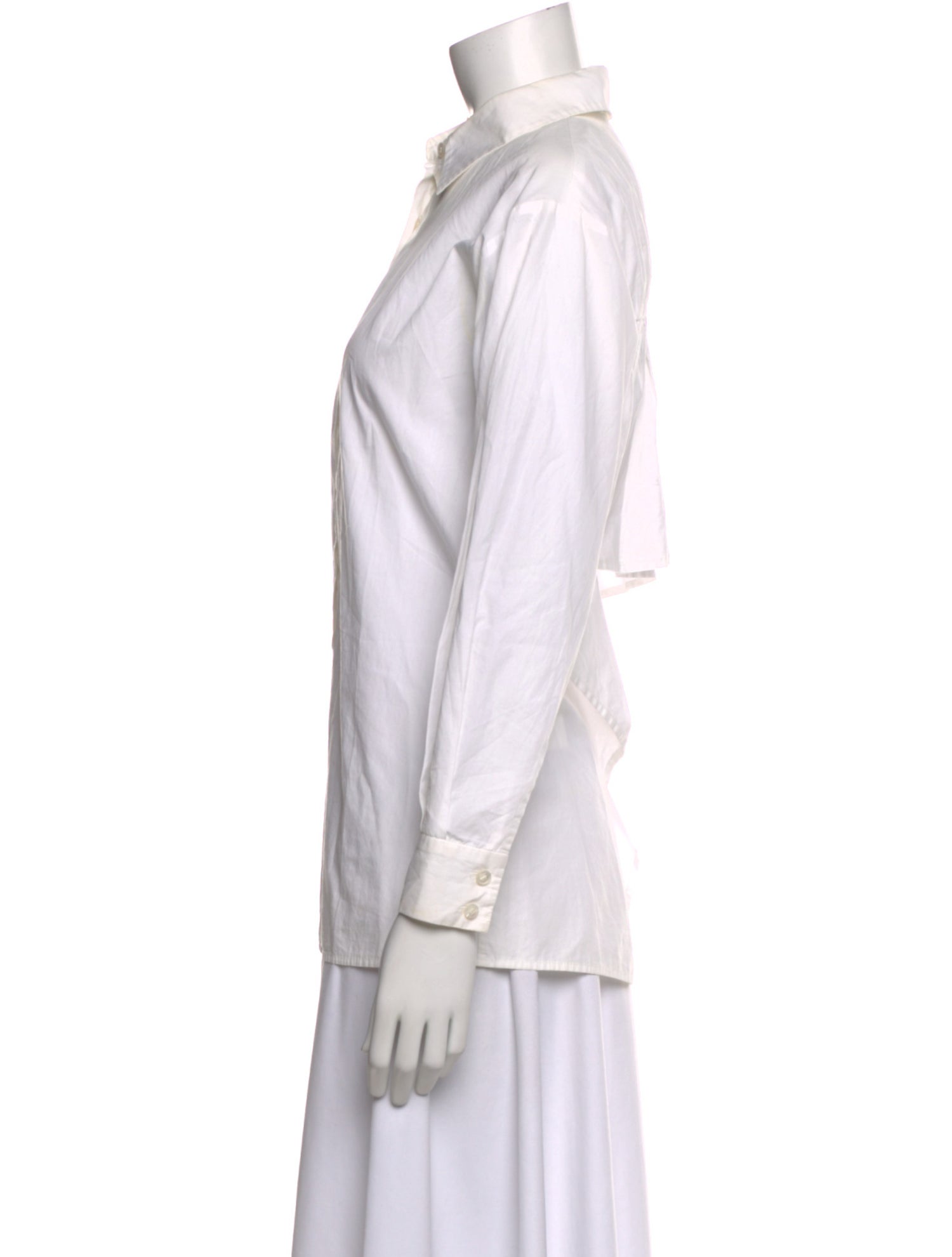 Stella McCartney Long Sleeve Button-Up Top