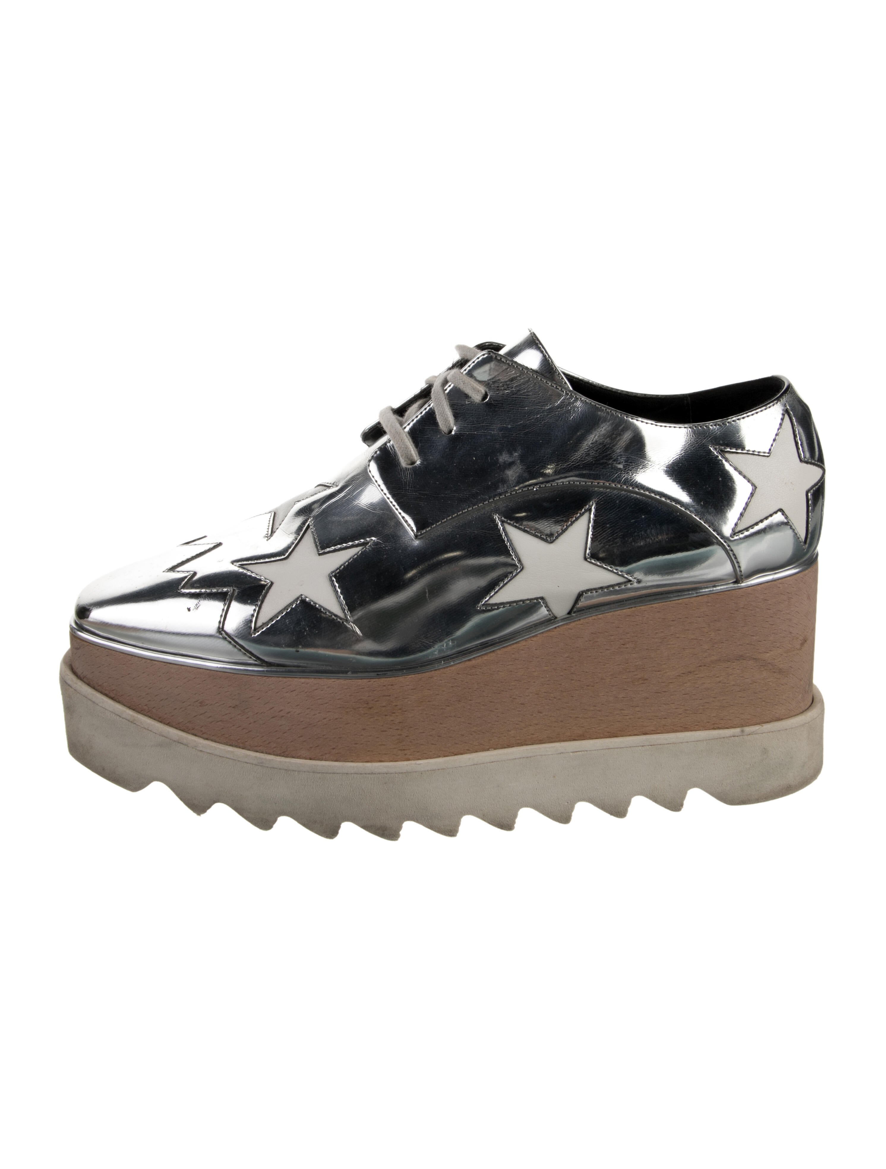 Stella McCartney Patent Leather Chunky Sneakers
