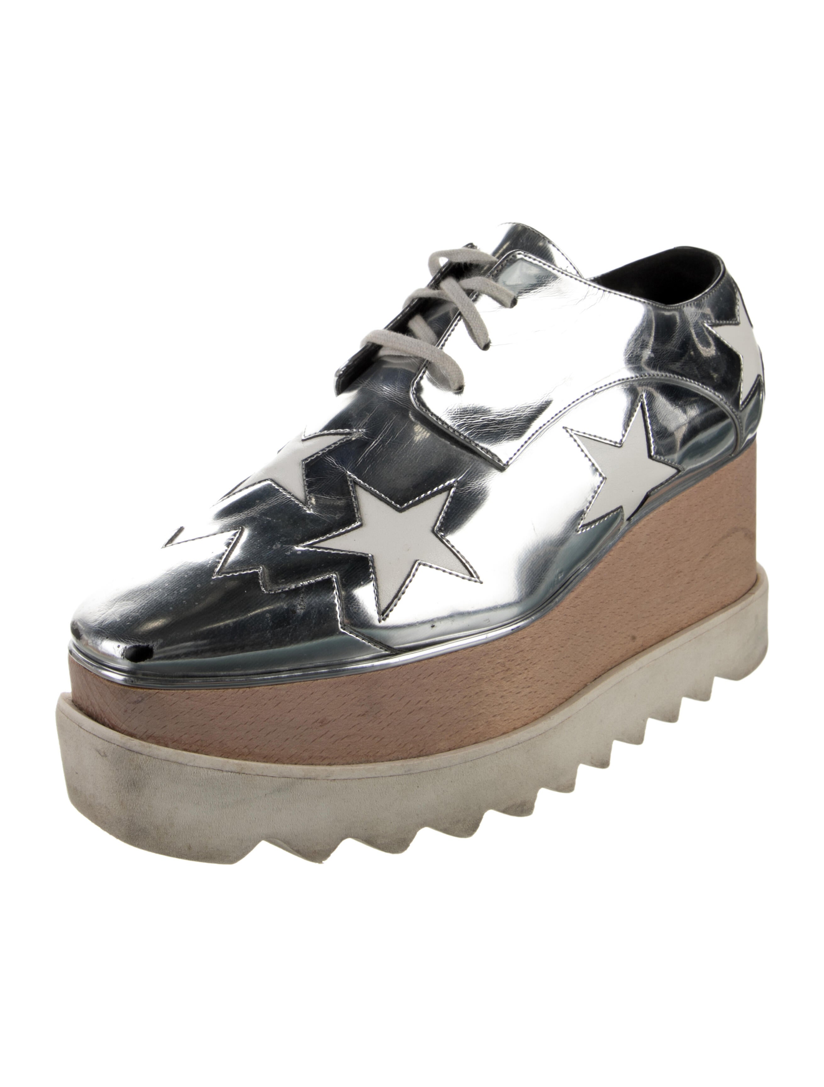 Stella McCartney Patent Leather Chunky Sneakers