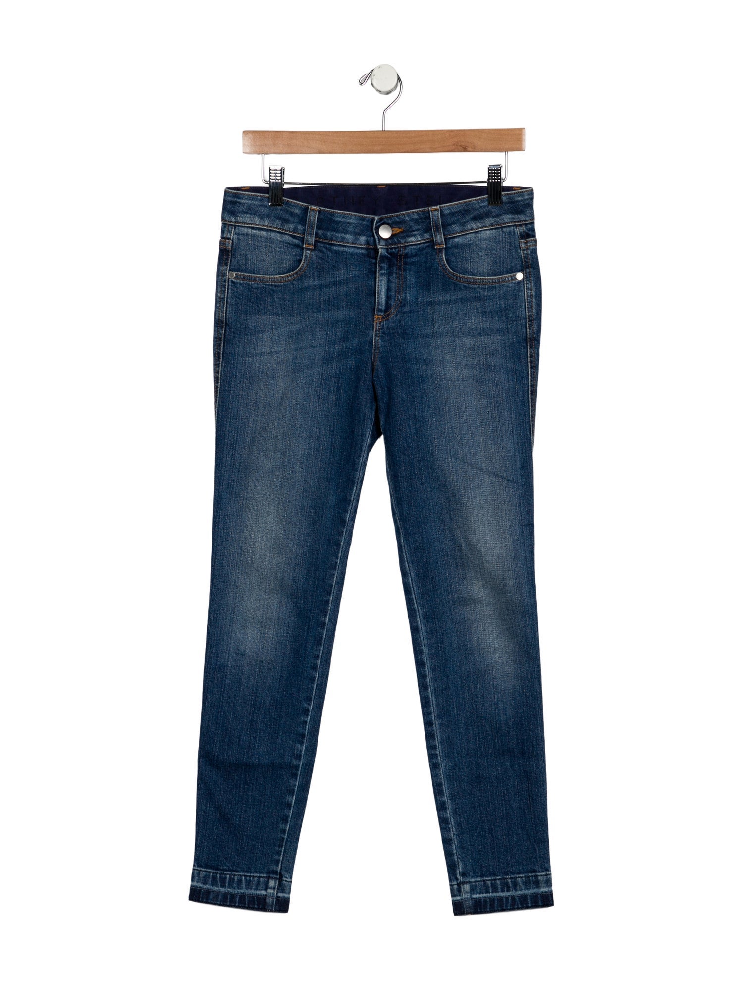 Stella McCartney Mid-Rise Skinny Leg Jeans