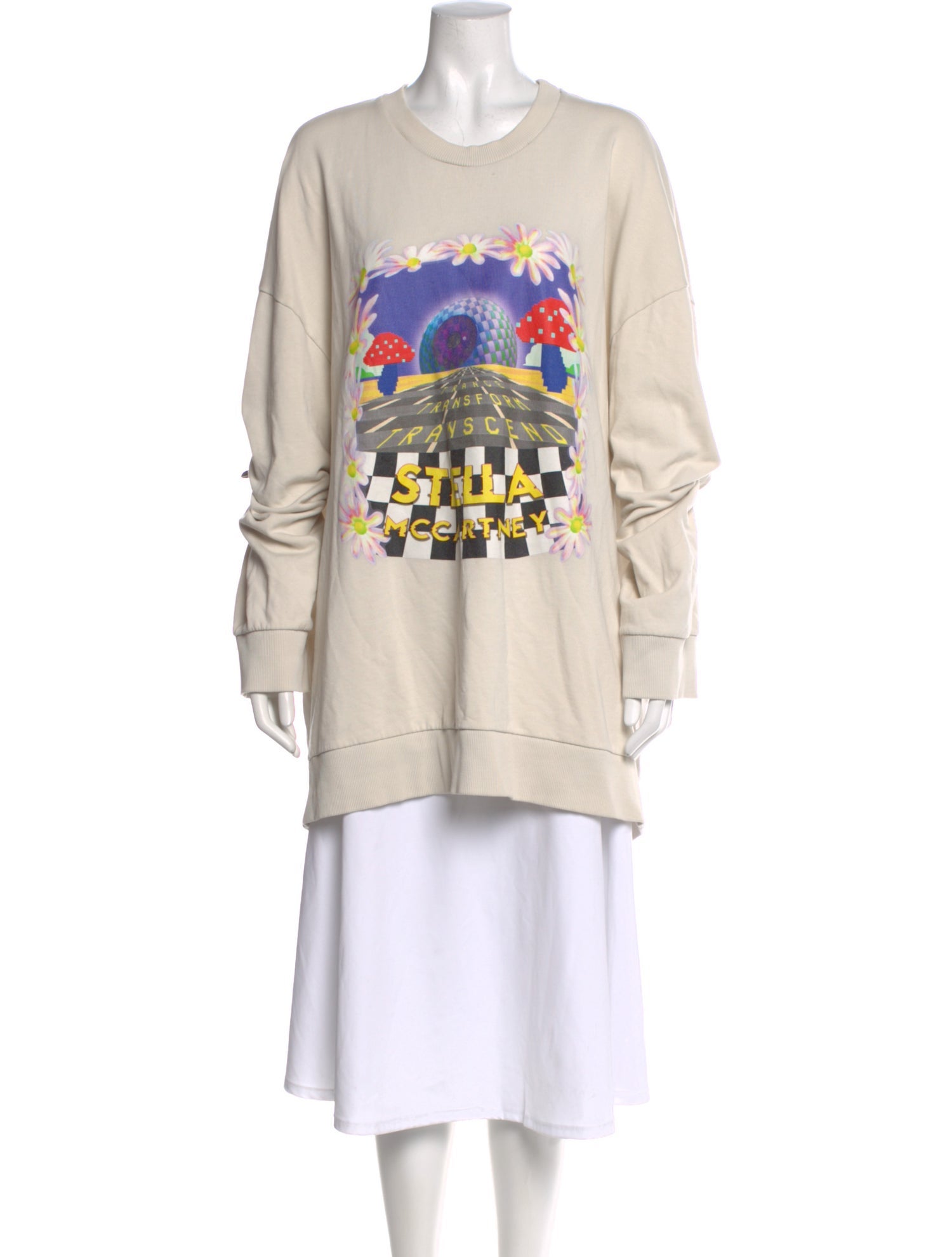 Stella McCartney Graphic Print Crew Neck Sweatshirt