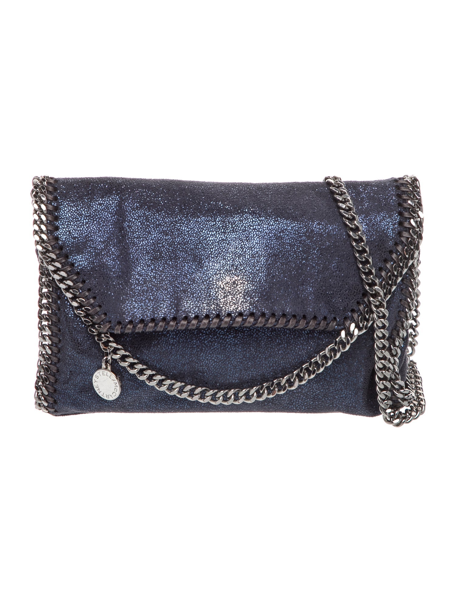 Stella McCartney Vegetarian Suede Shoulder Bag