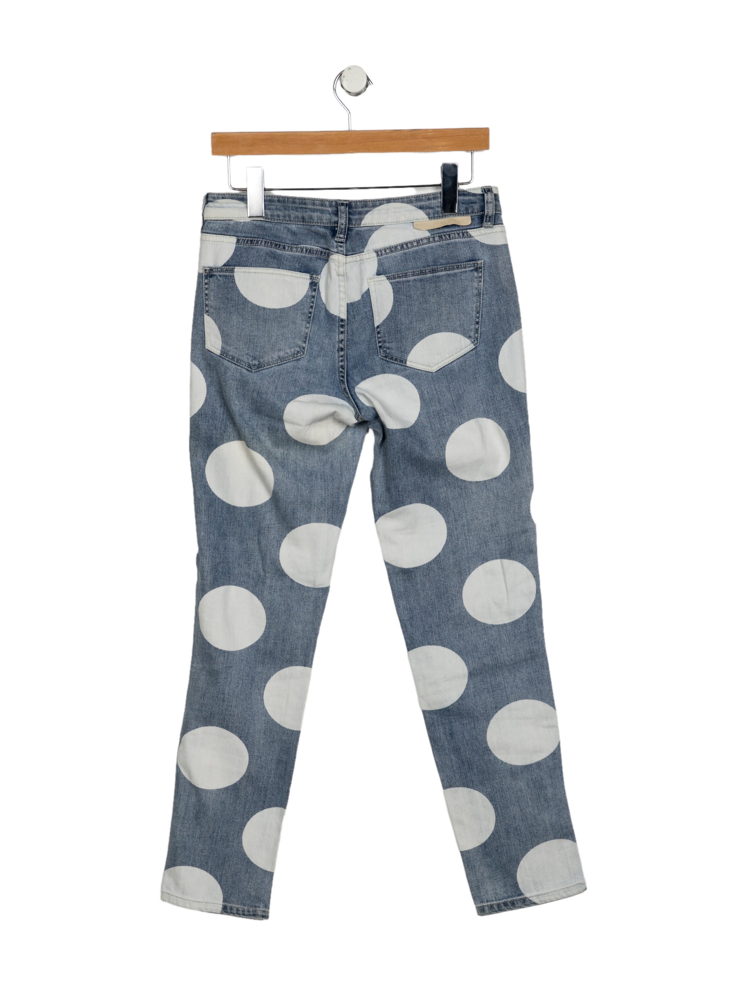 Stella McCartney Mid-Rise Skinny Leg Jeans