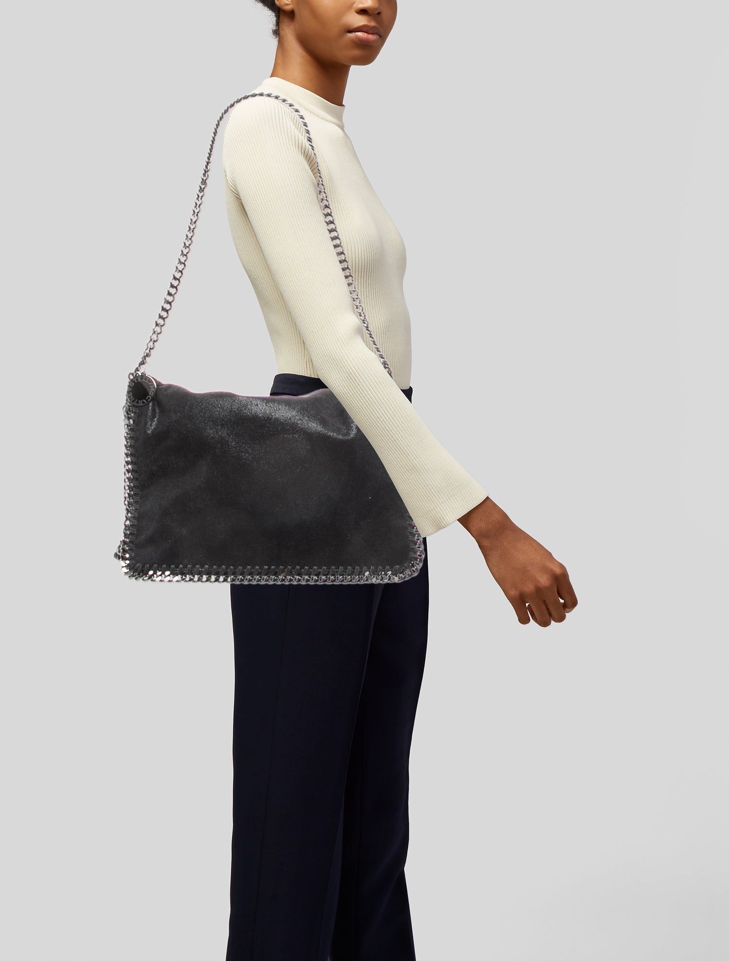 Stella McCartney Vegetarian Leather Shoulder Bag
