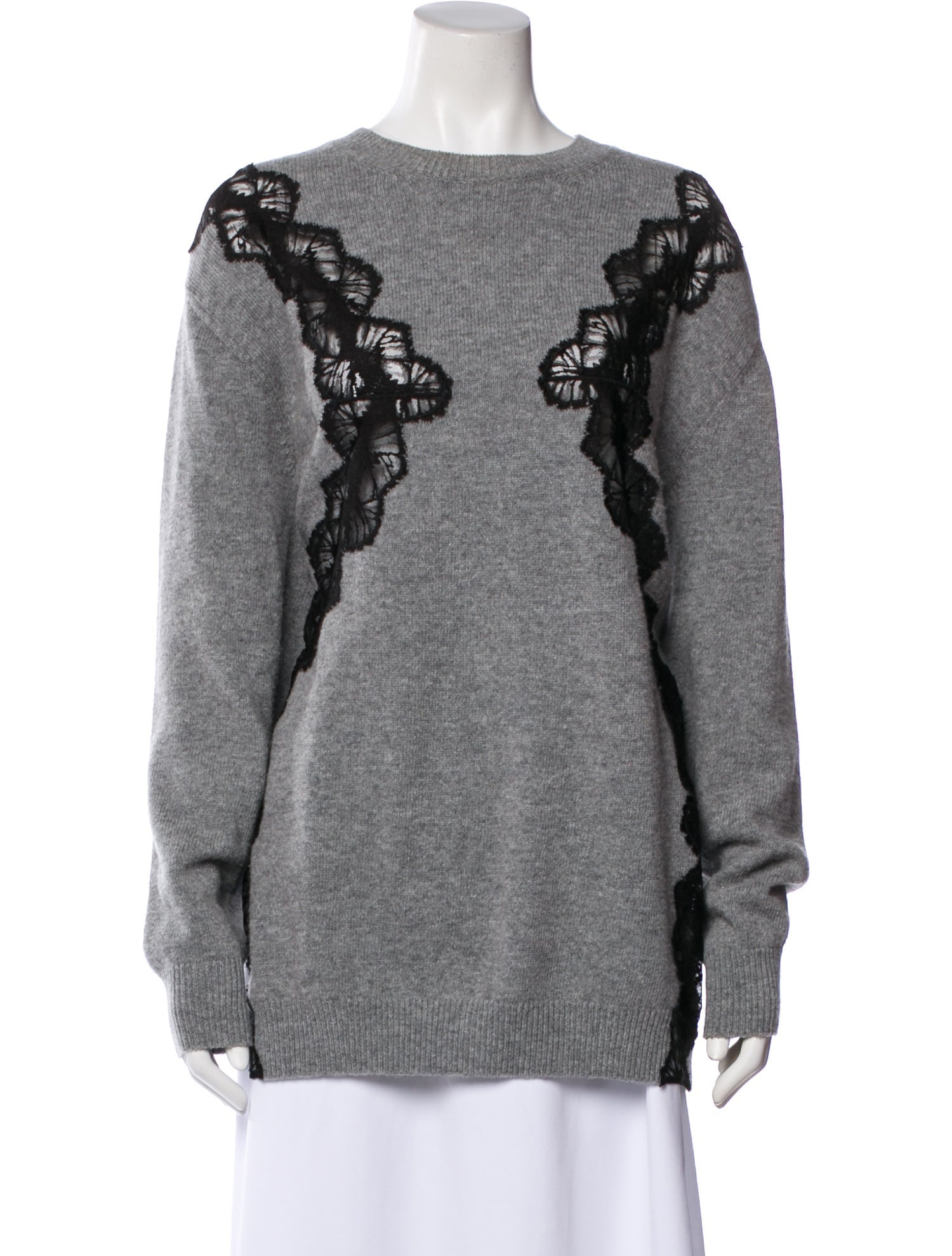 Stella McCartney Virgin Wool Bateau Neckline Sweater