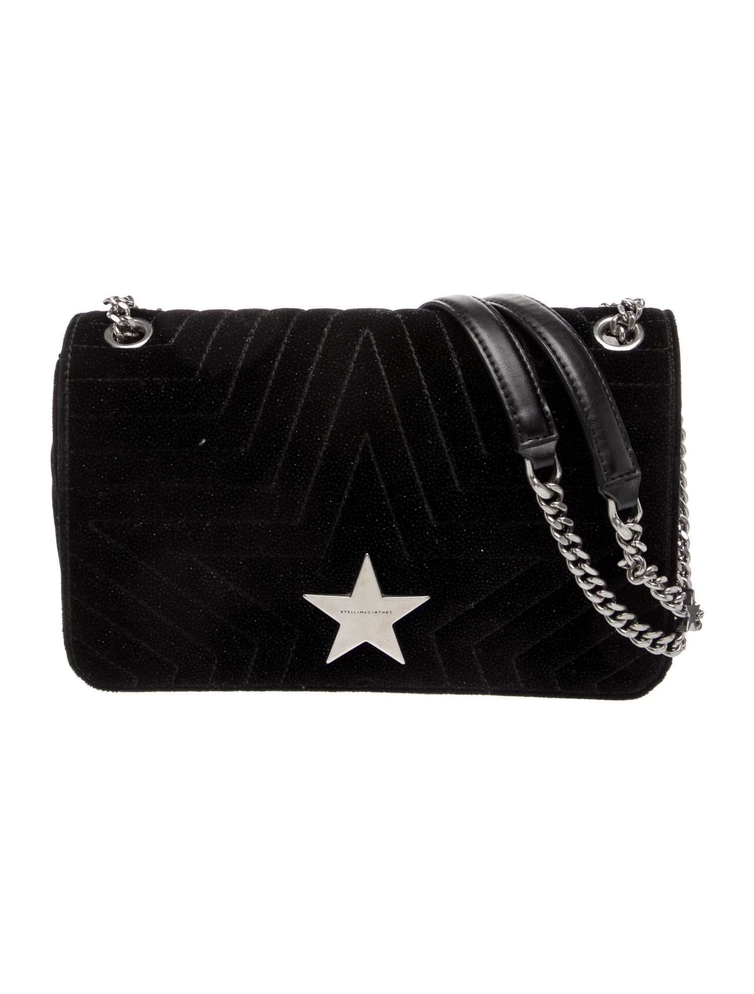 Stella McCartney Velvet Shoulder Bag