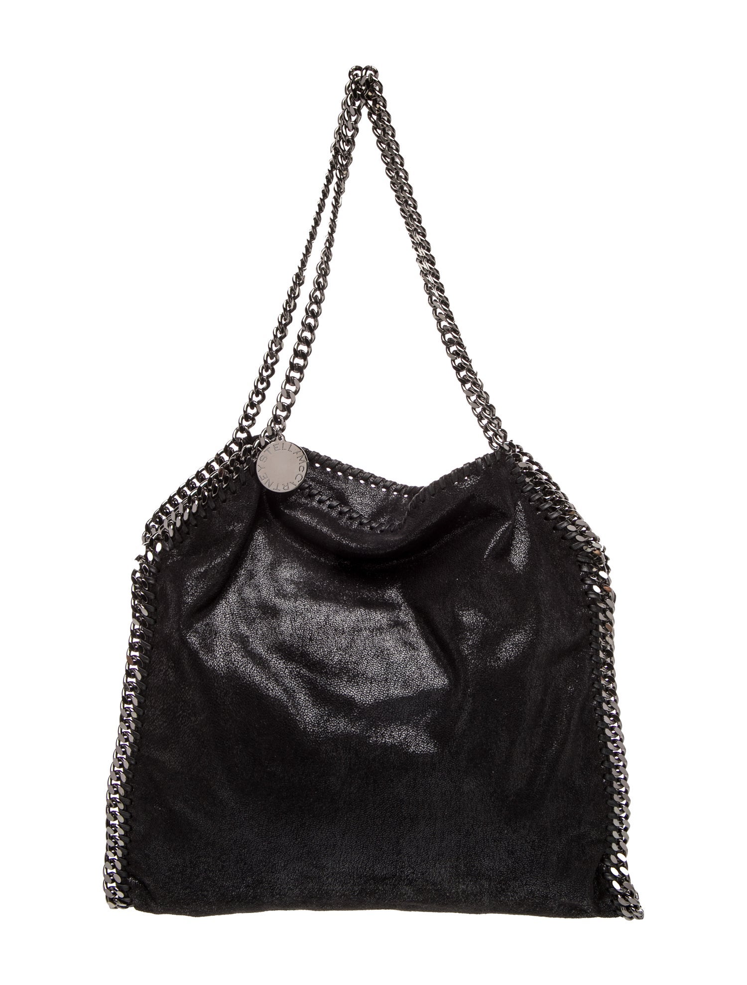 Stella McCartney Vegetarian Suede Shoulder Bag