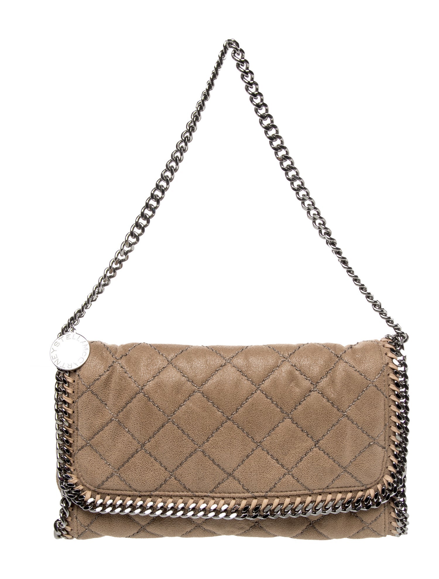Stella McCartney Vegetarian Suede Shoulder Bag