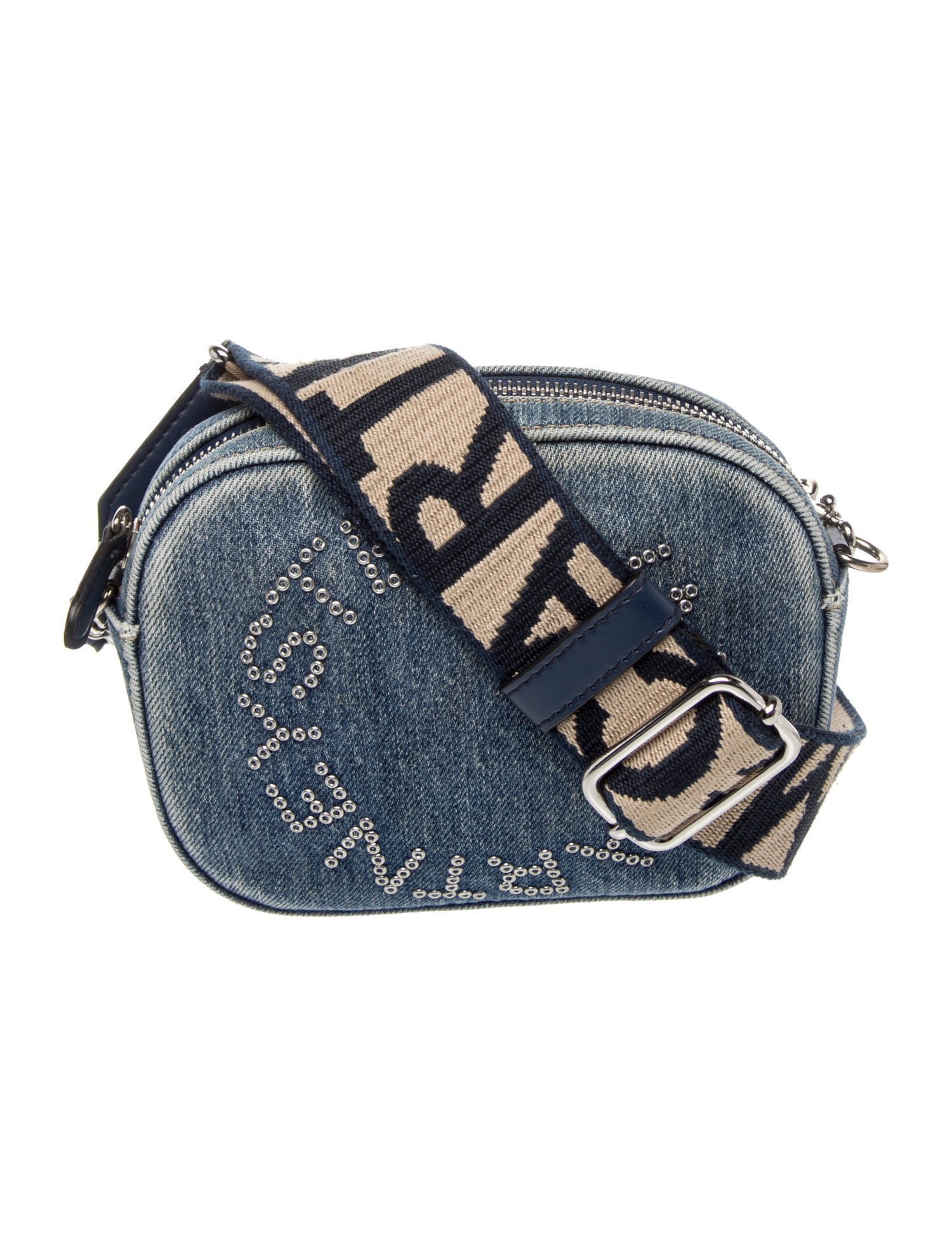 Stella McCartney Denim Messenger Bag