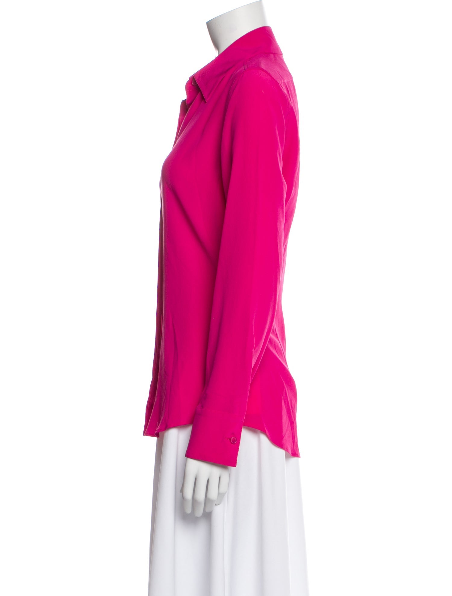 Stella McCartney Silk Long Sleeve Blouse