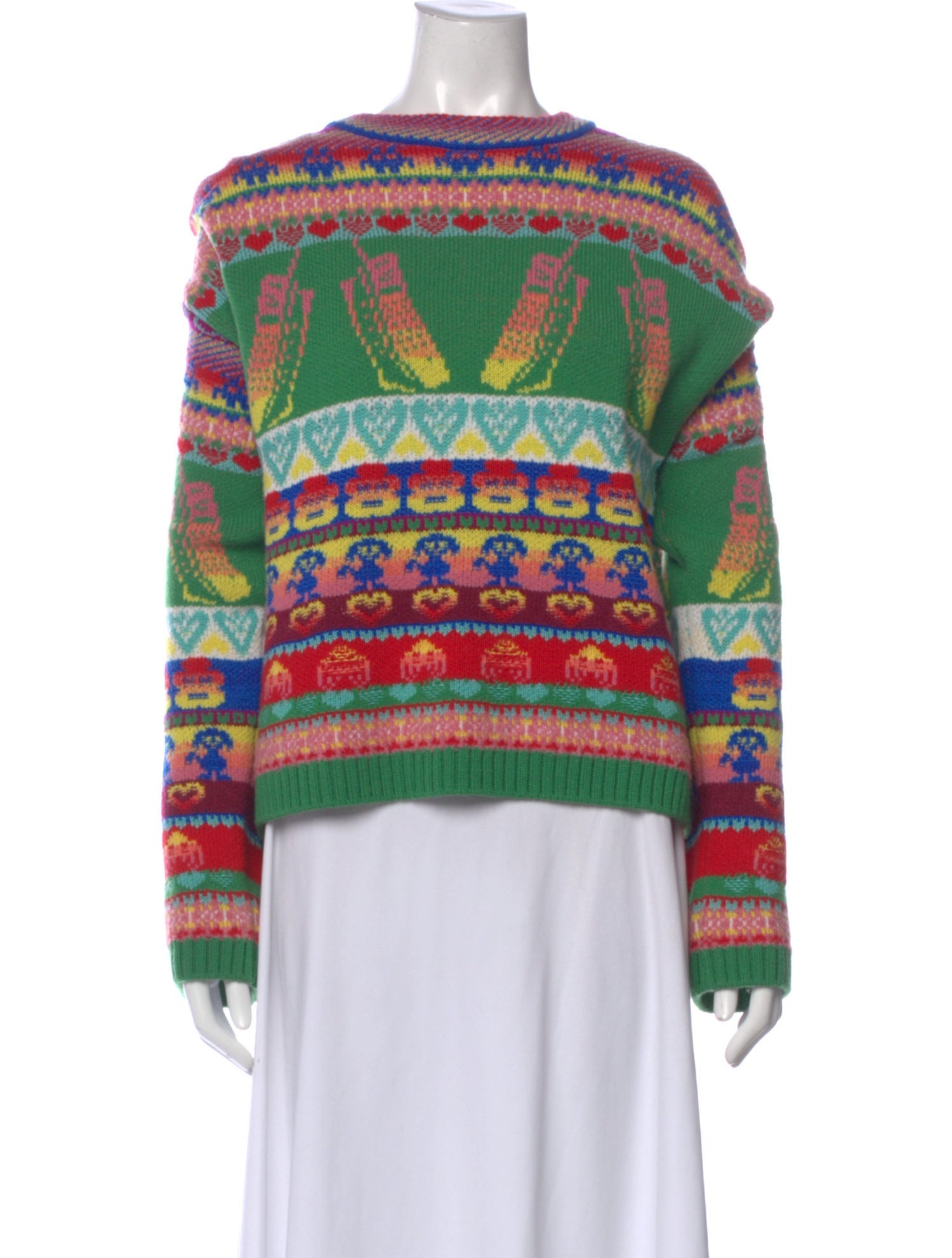 Stella McCartney Wool Printed Sweater