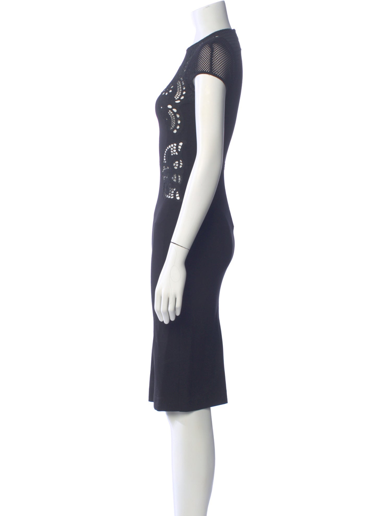 Stella McCartney Crew Neck Knee-Length Dress