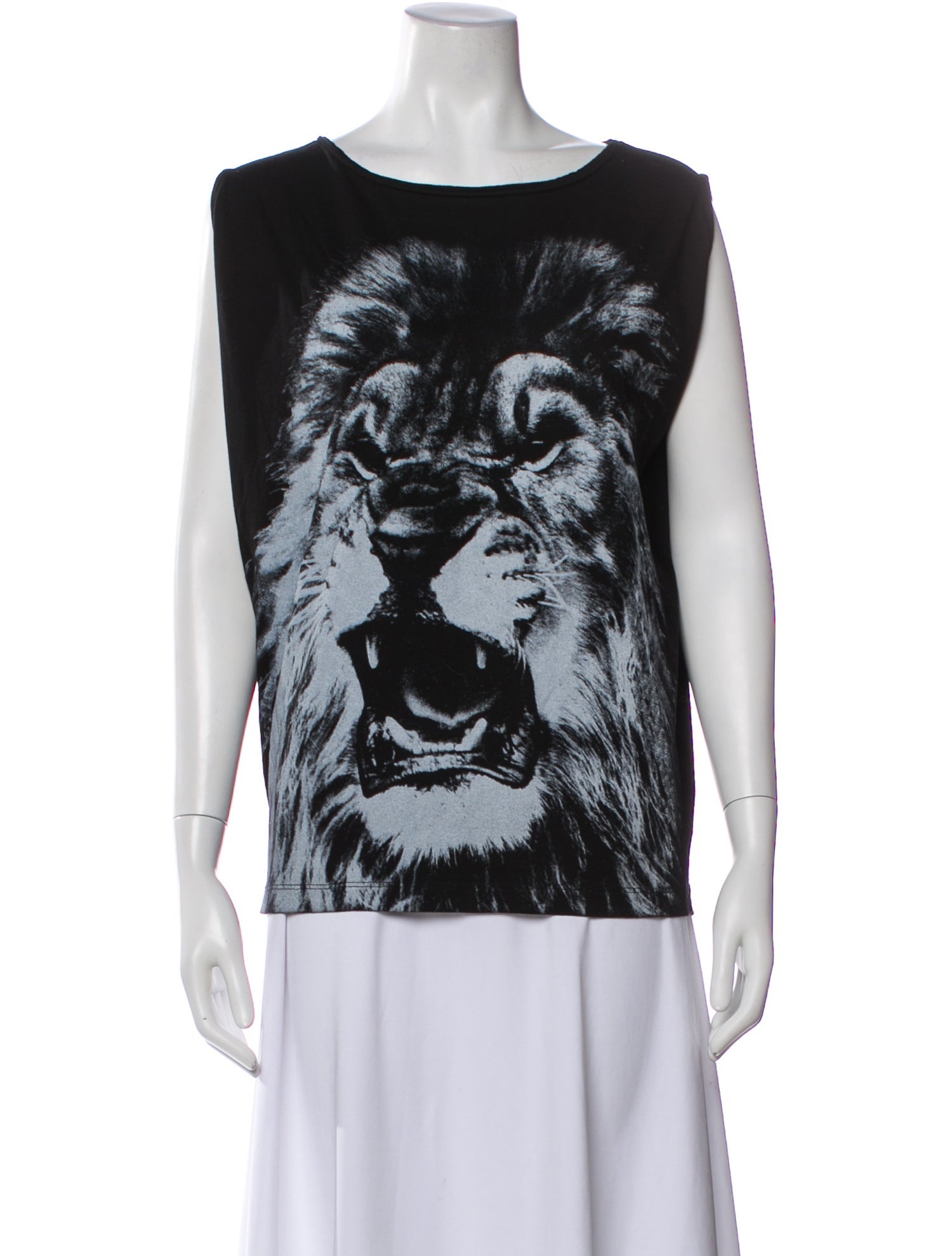 Stella McCartney Graphic Print Crew Neck Top