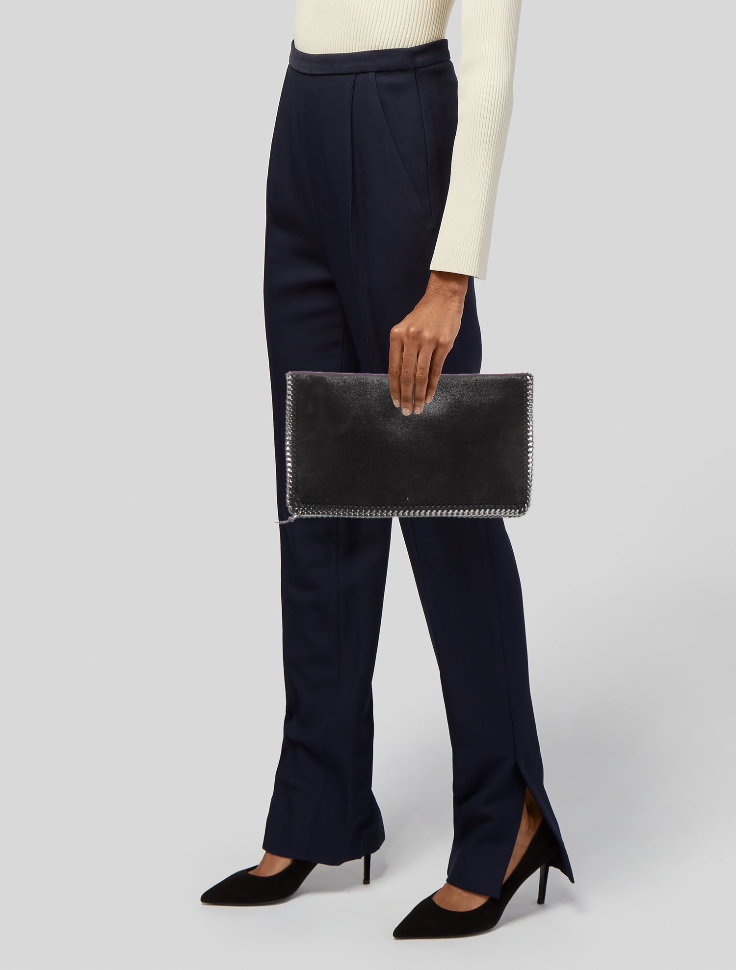 Stella McCartney Vegetarian Leather Clutch