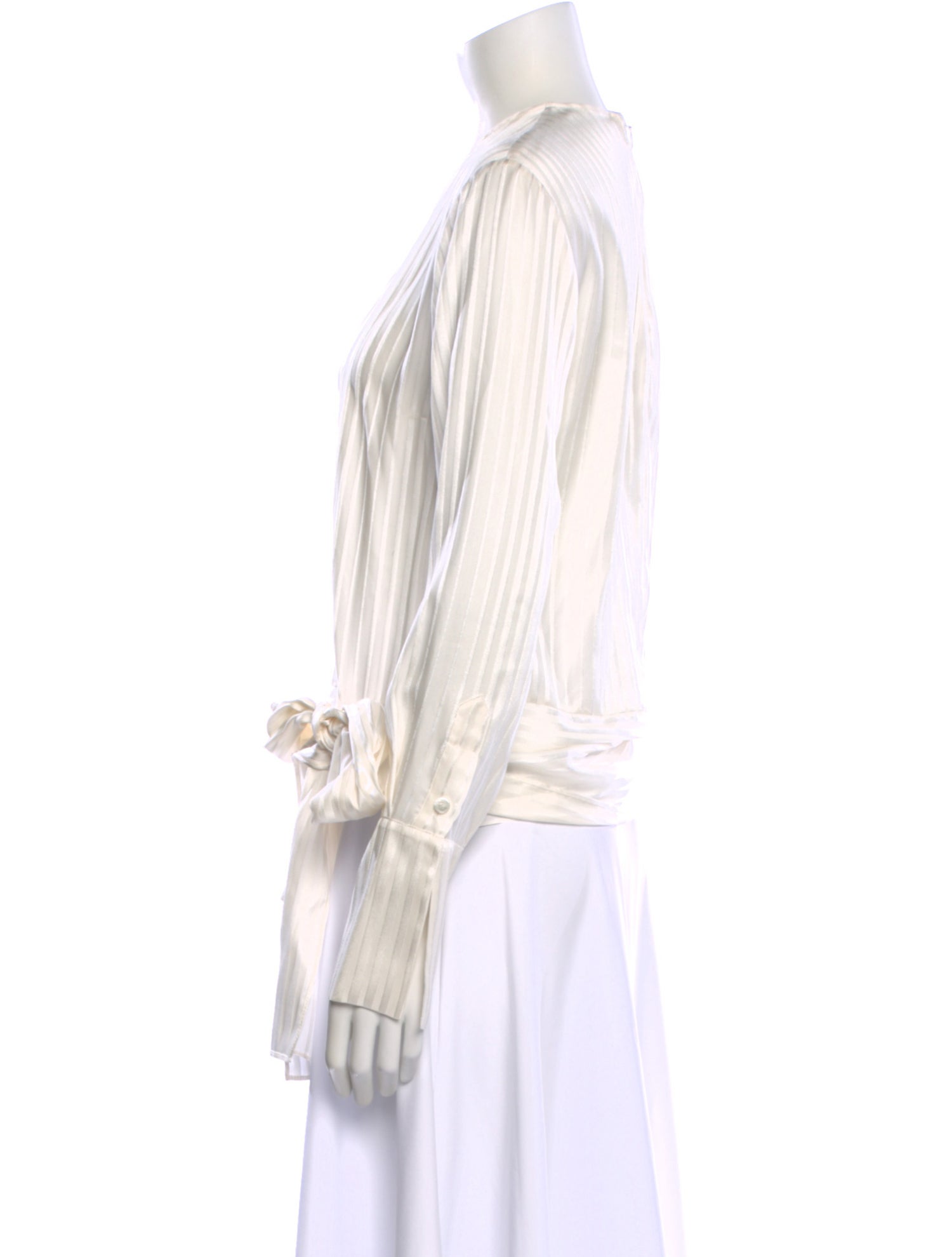 Stella McCartney Silk Striped Blouse w/ Tags