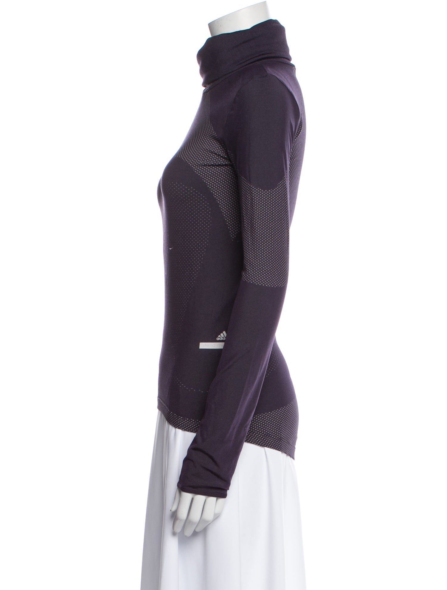 Stella McCartney for adidas Patterned Turtleneck Top