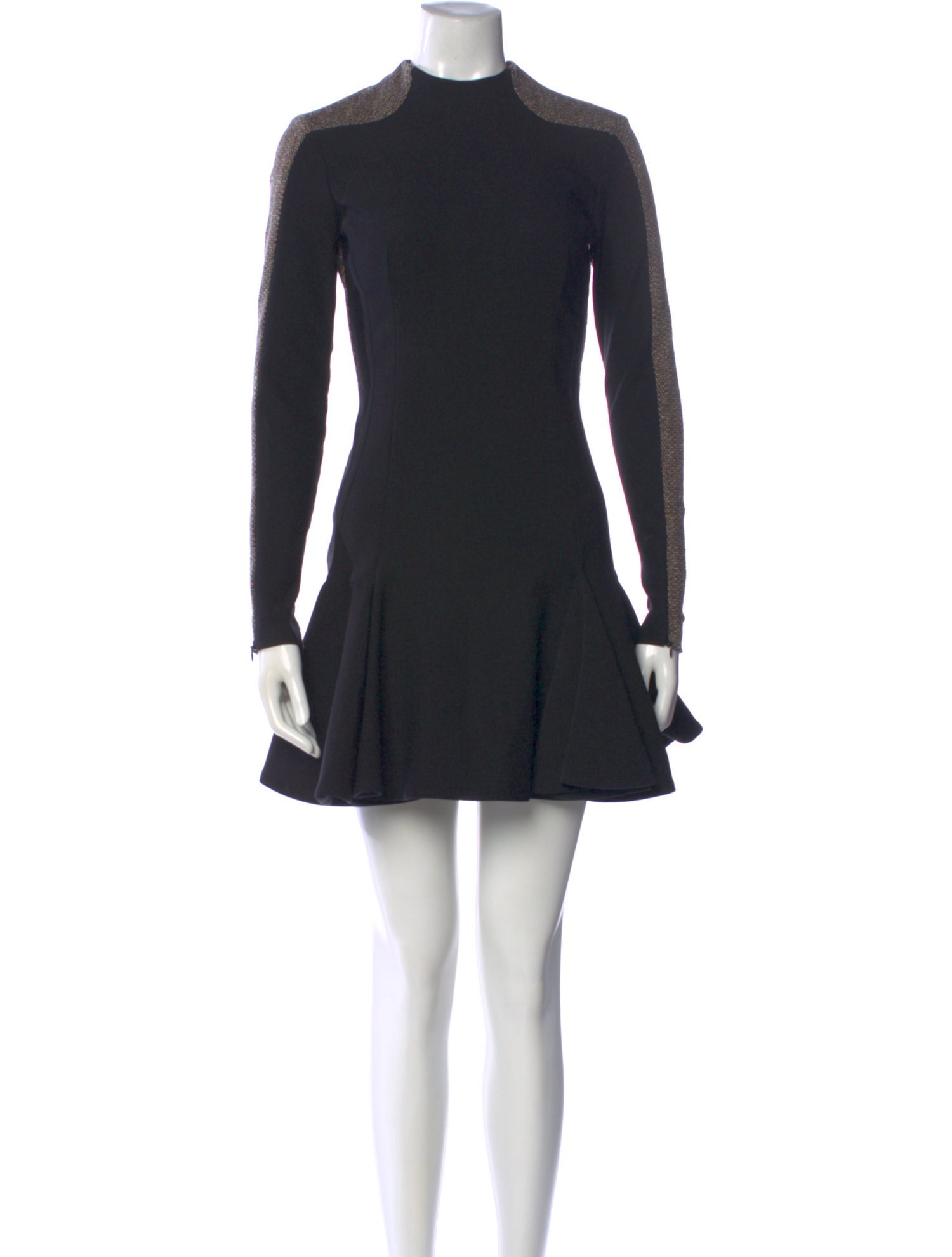 Stella McCartney Mock Neck Mini Dress