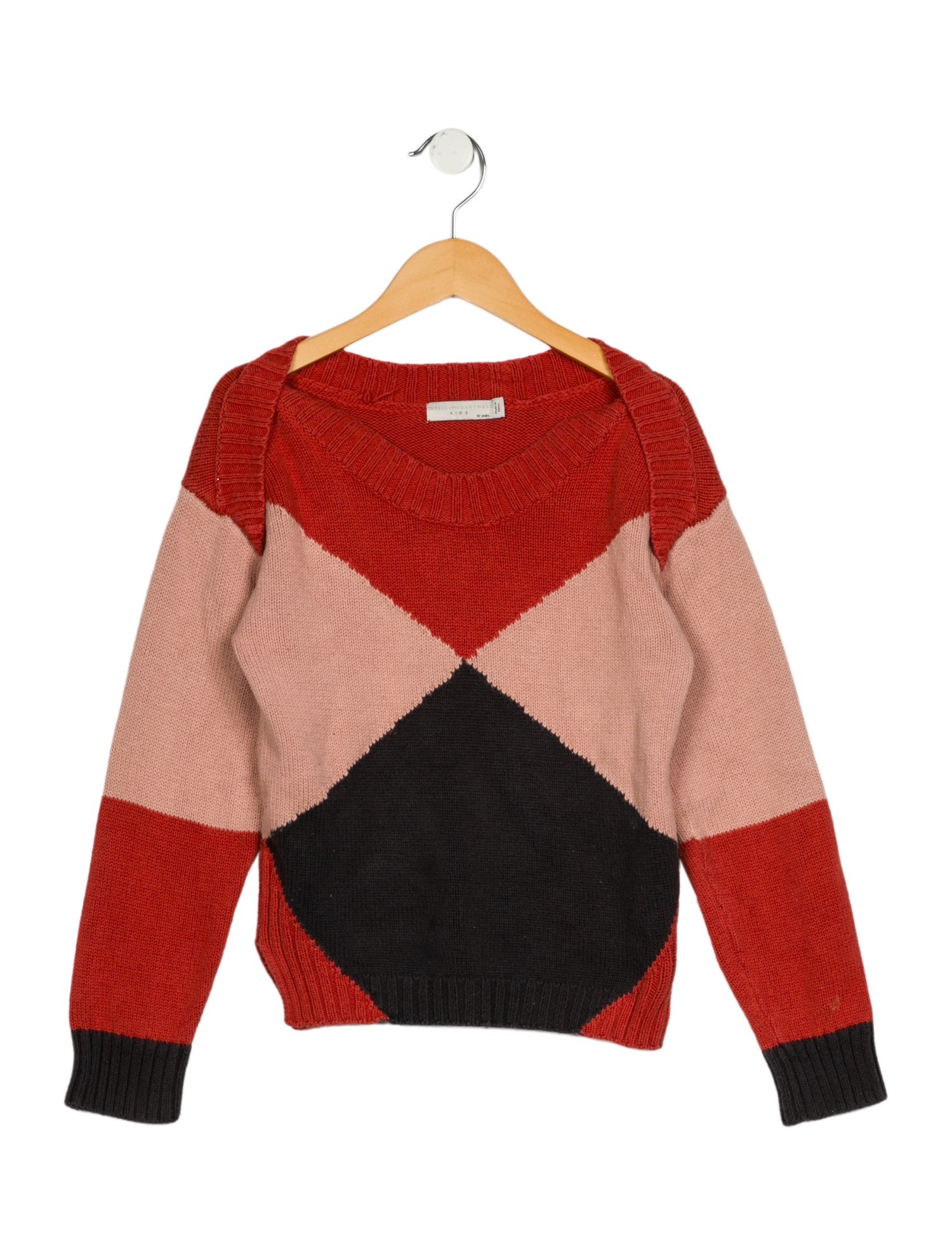 Stella McCartney Girls Patterned Knit Sweater