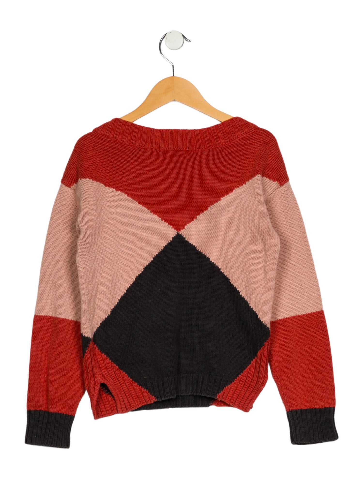 Stella McCartney Girls Patterned Knit Sweater