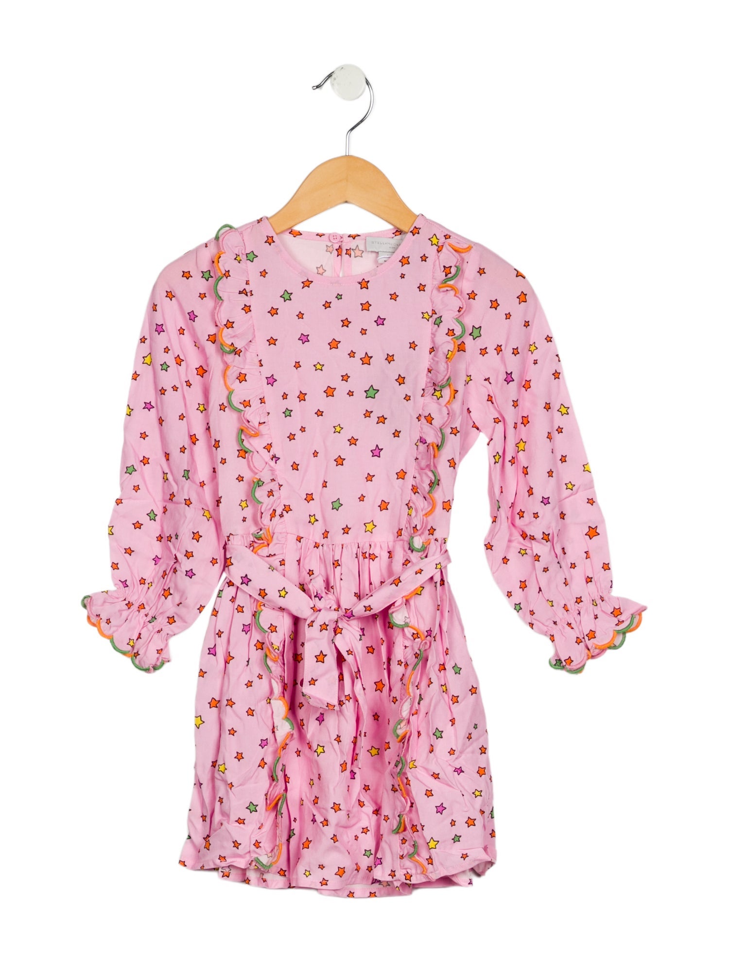Stella McCartney Toddler Girls' Patterned Long-Sleeve Dress w/Tags