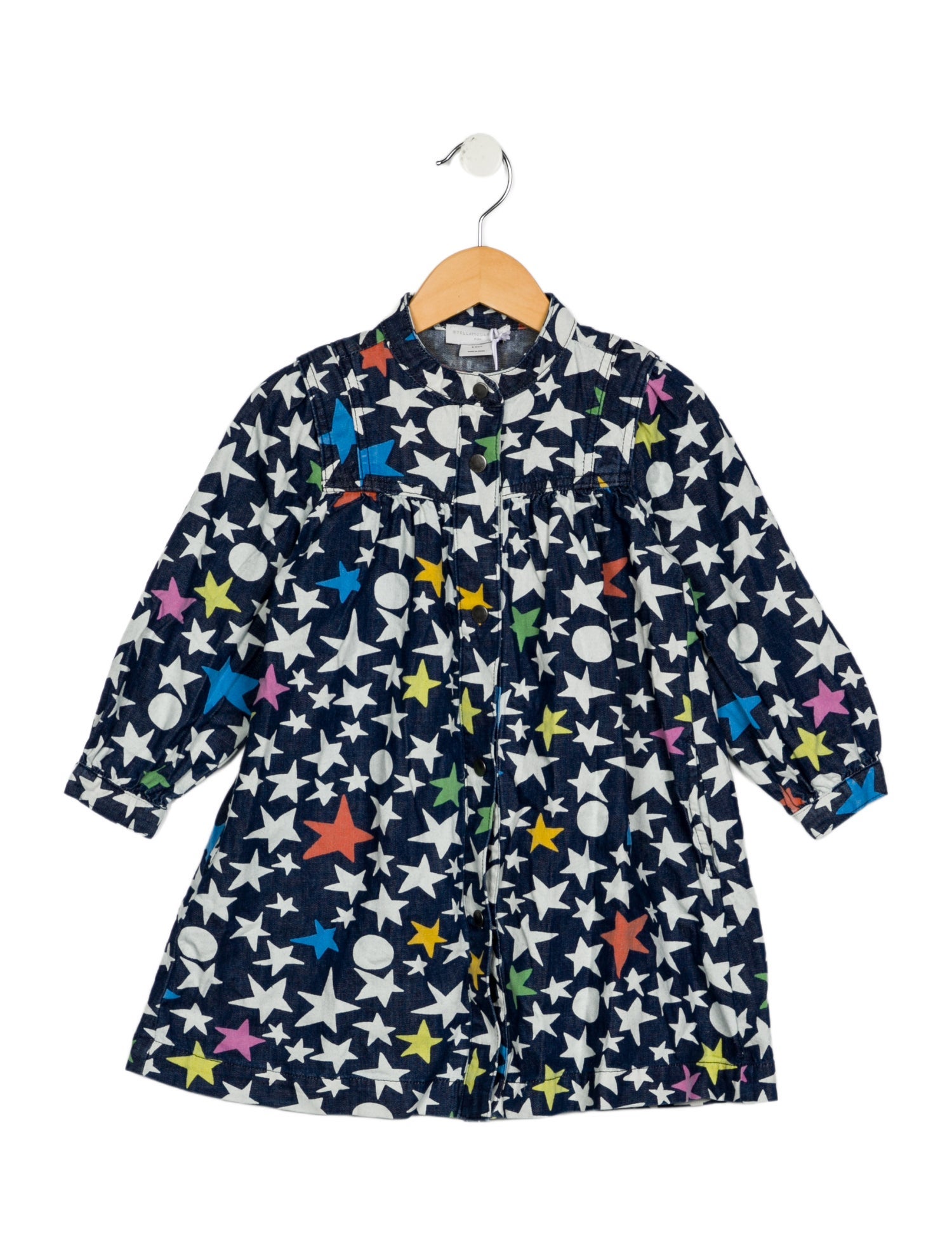 Stella McCartney Toddler Girls' Denim Patterned Dress