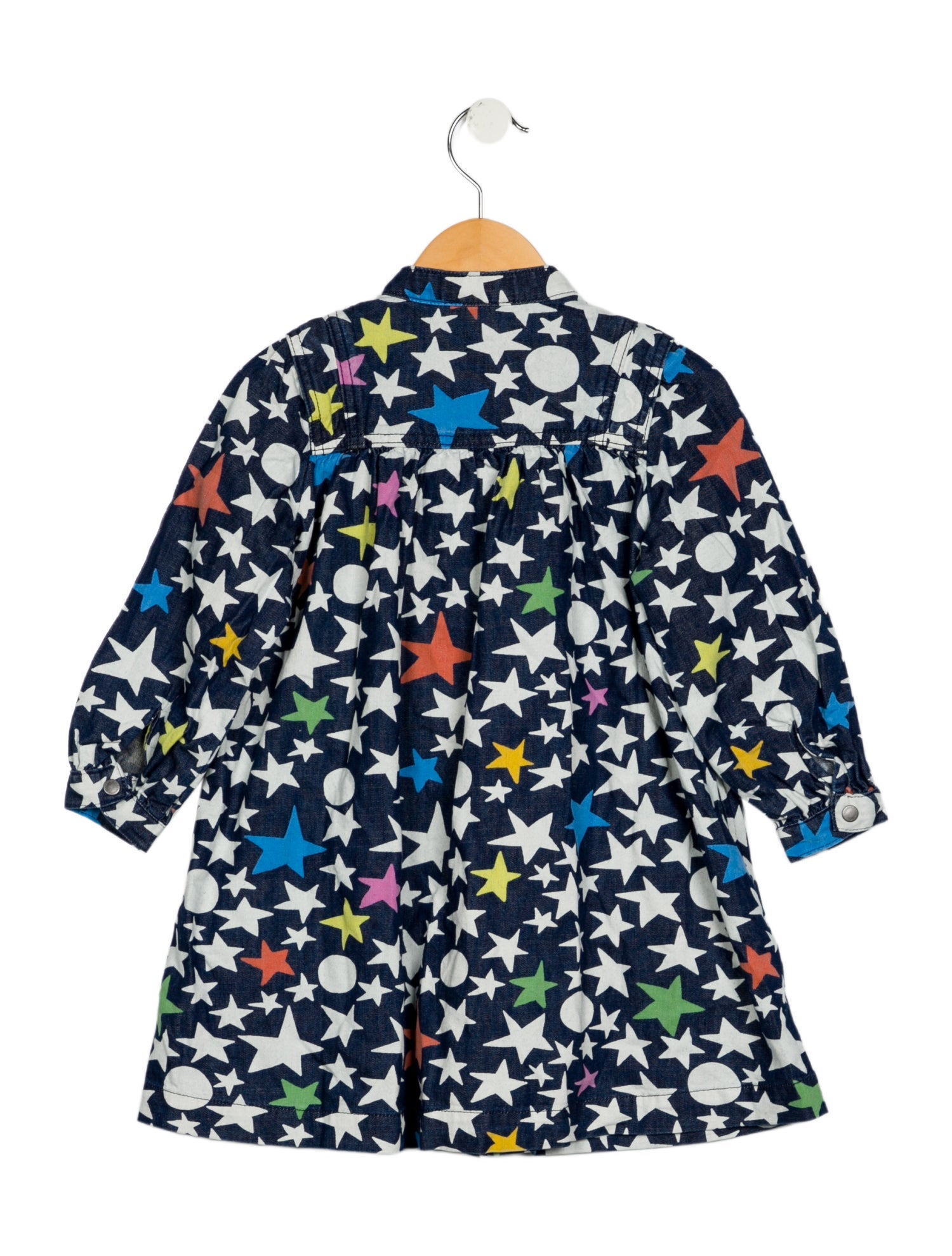Stella McCartney Toddler Girls' Denim Patterned Dress