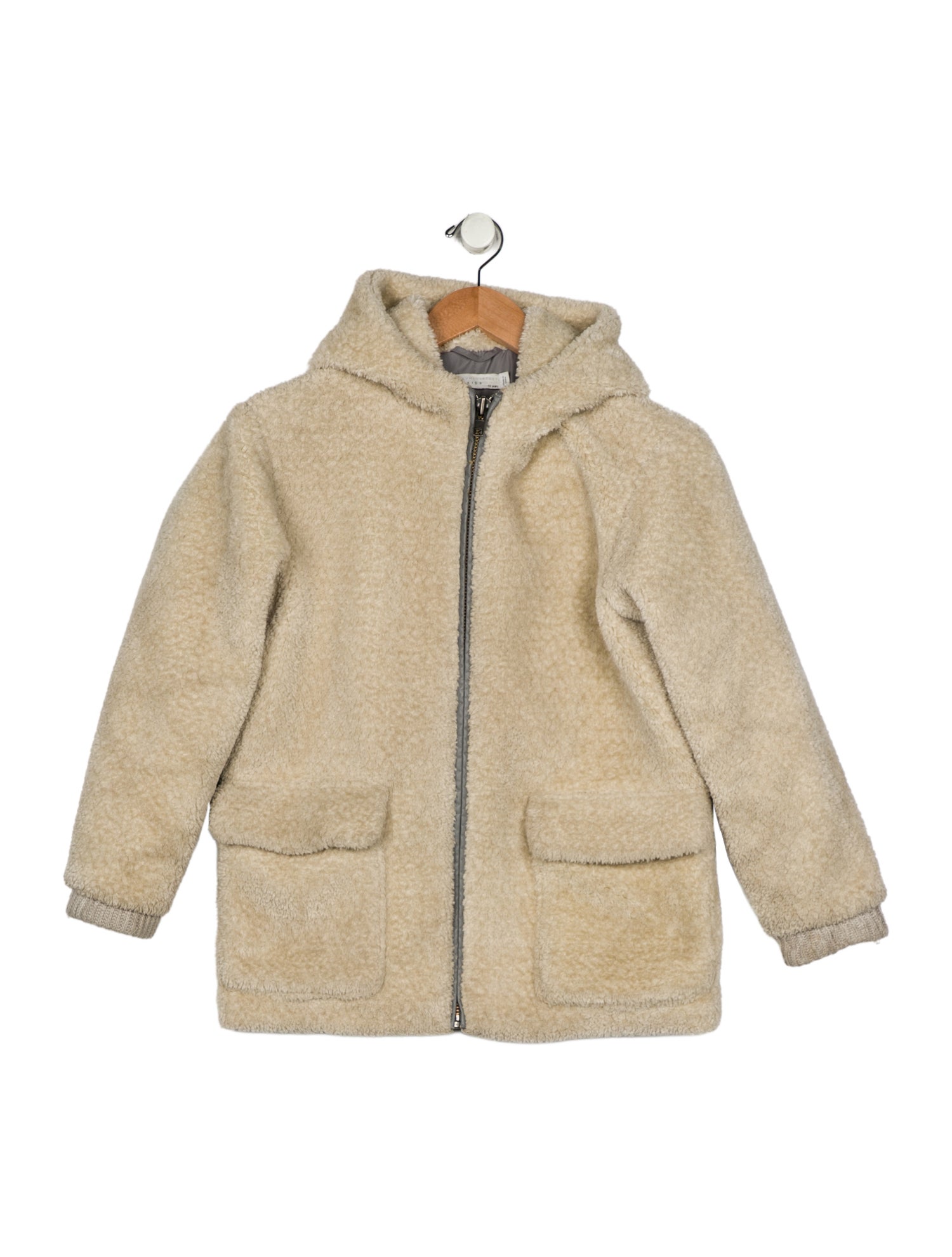 Stella McCartney Girls Zip Closure Flap Pocket Jacket